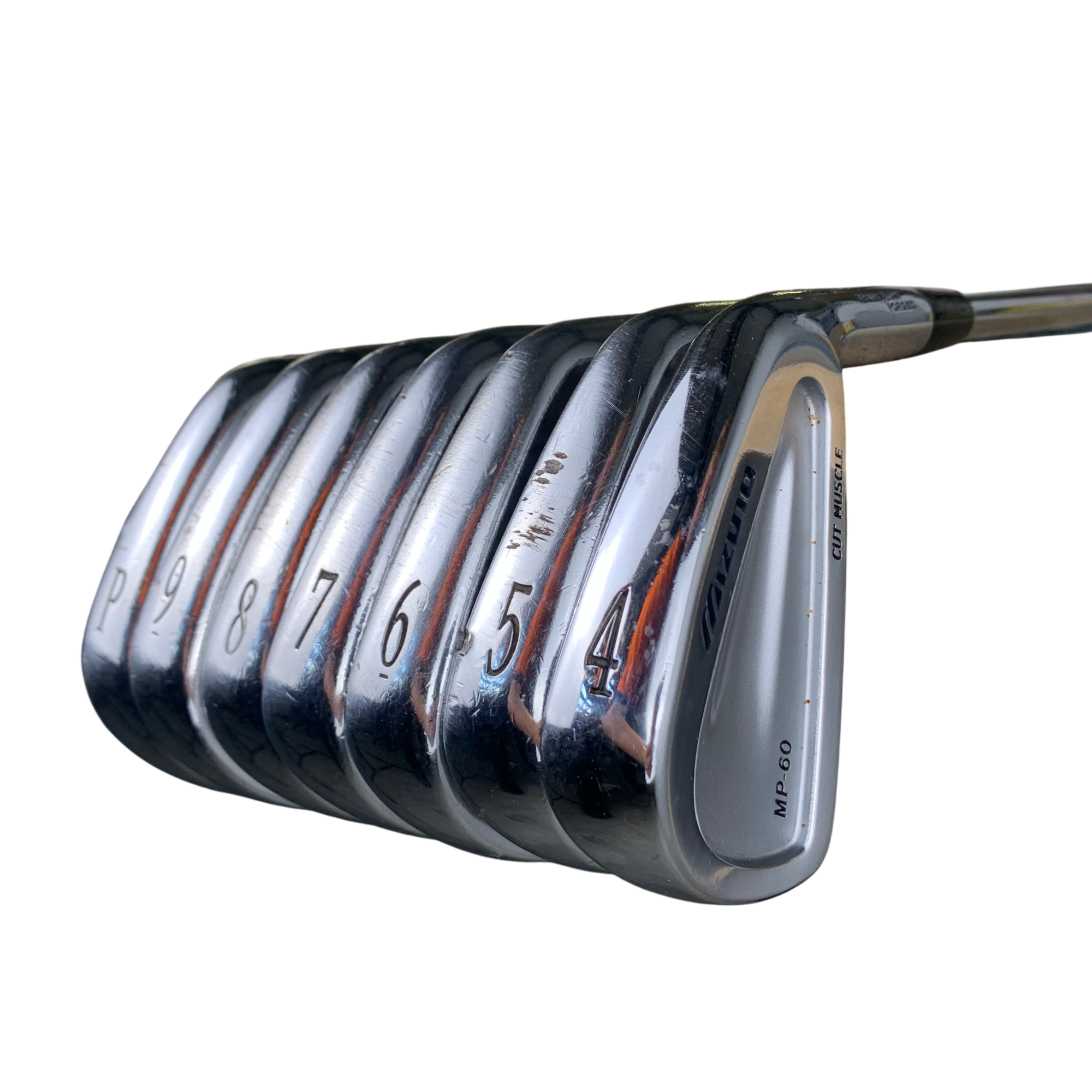 Mizuno MP-60 Jernsæt / Flex Regular / 4-PW / Stål galleri billede 2 - brugt golf udstyr i god stand