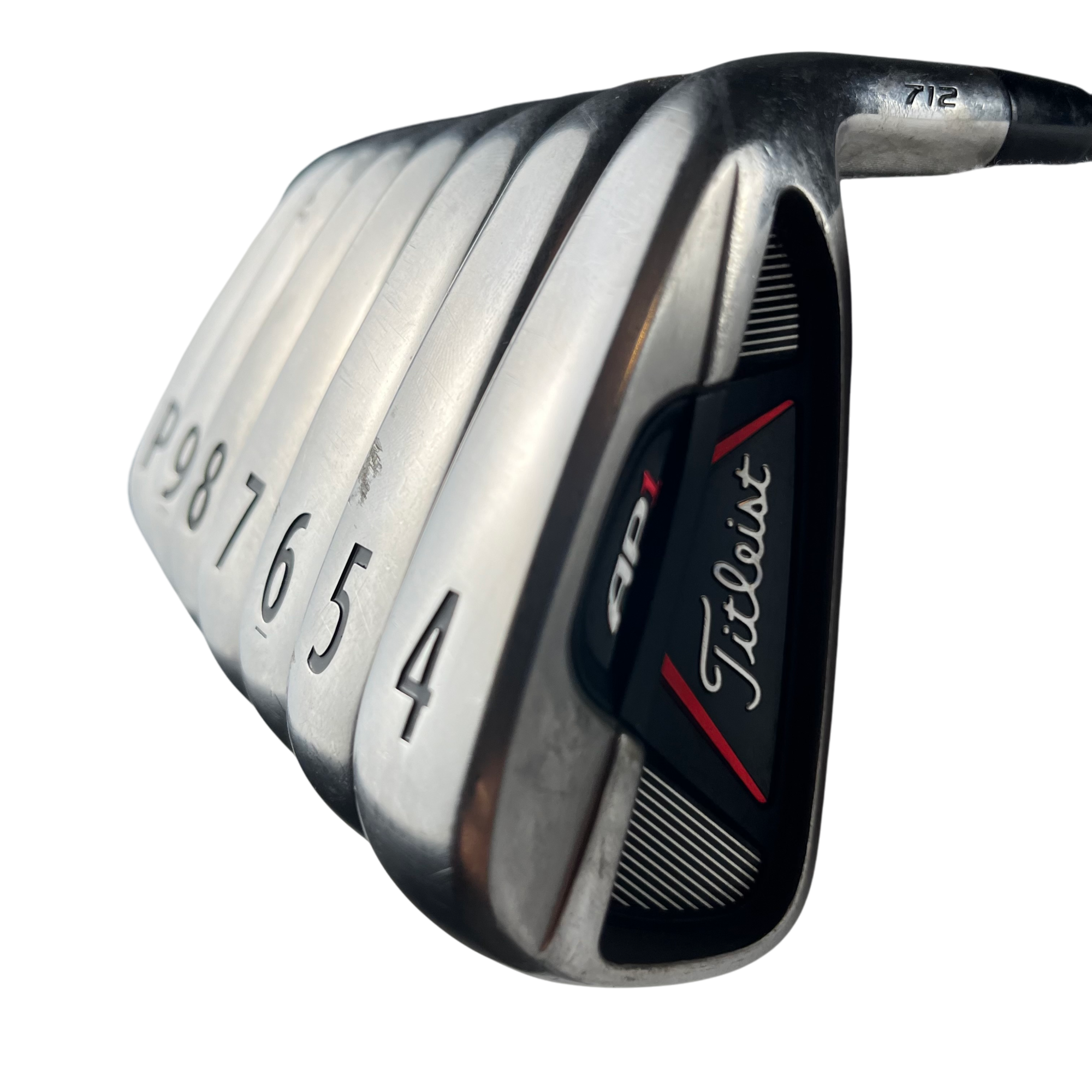 Titleist AP1 712 Jernsæt / Flex A-flex / 4-PW / Grafit galleri billede 2 - brugt golf udstyr i god stand