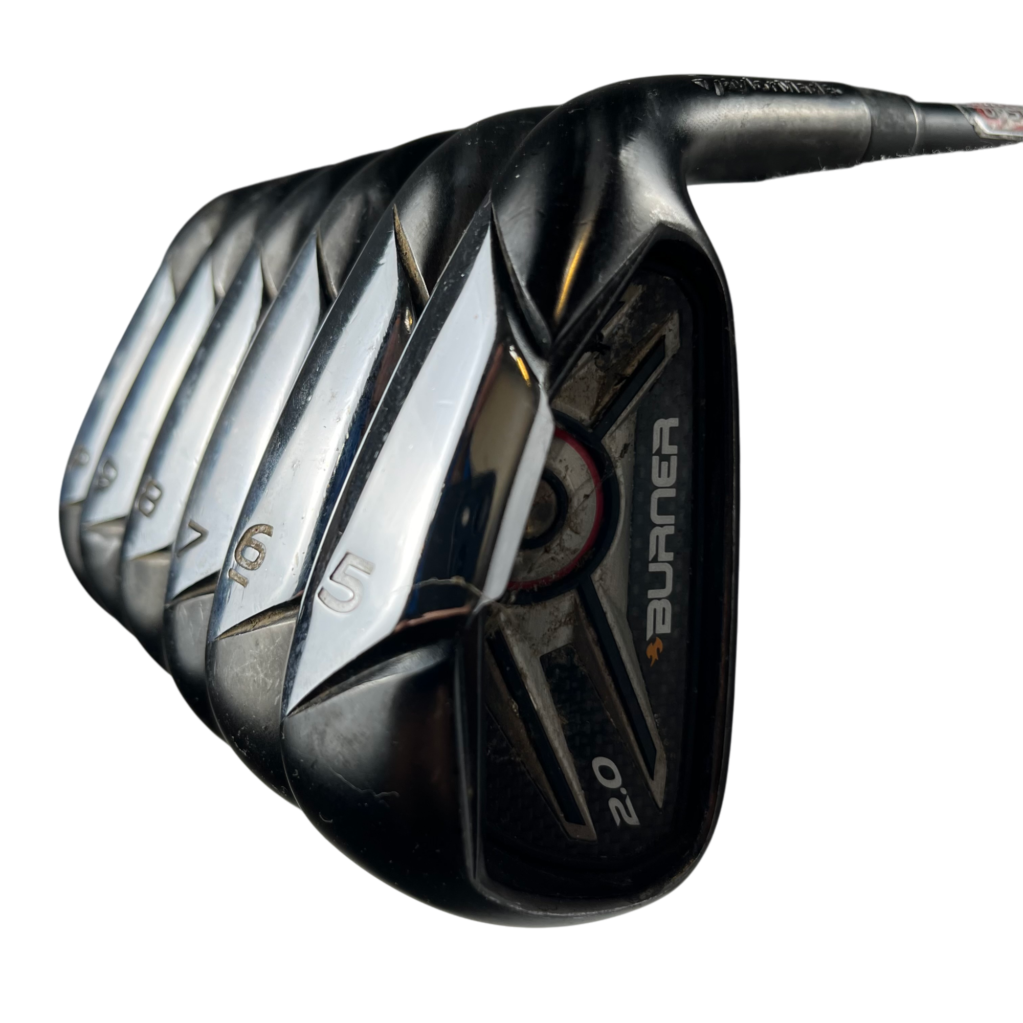 TaylorMade Burner 2.0 Jernsæt / Flex Regular / 5-PW / Grafit galleri billede 2 - brugt golf udstyr i god stand