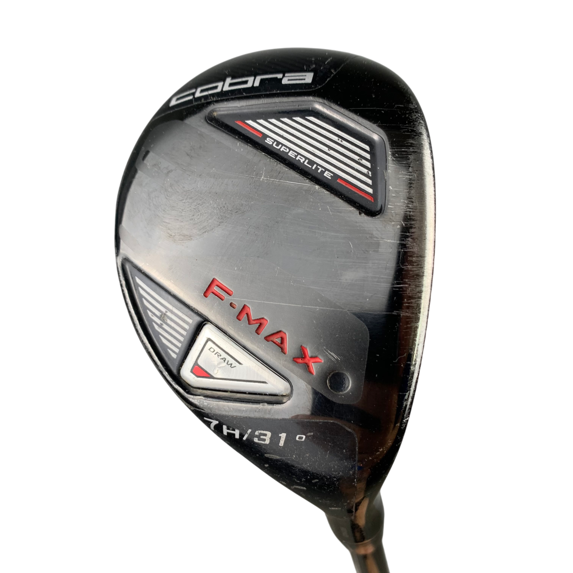 Cobra F-max Hybrid / Flex A-flex / Grafit / #7/31 hovedbillede - brugt golf udstyr i god stand