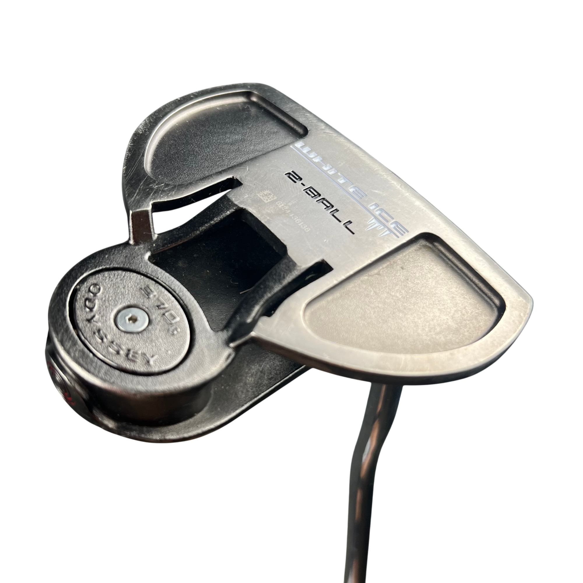 Odyssey White Ice 2-ball Putter / 34" hovedbillede - brugt golf udstyr i god stand