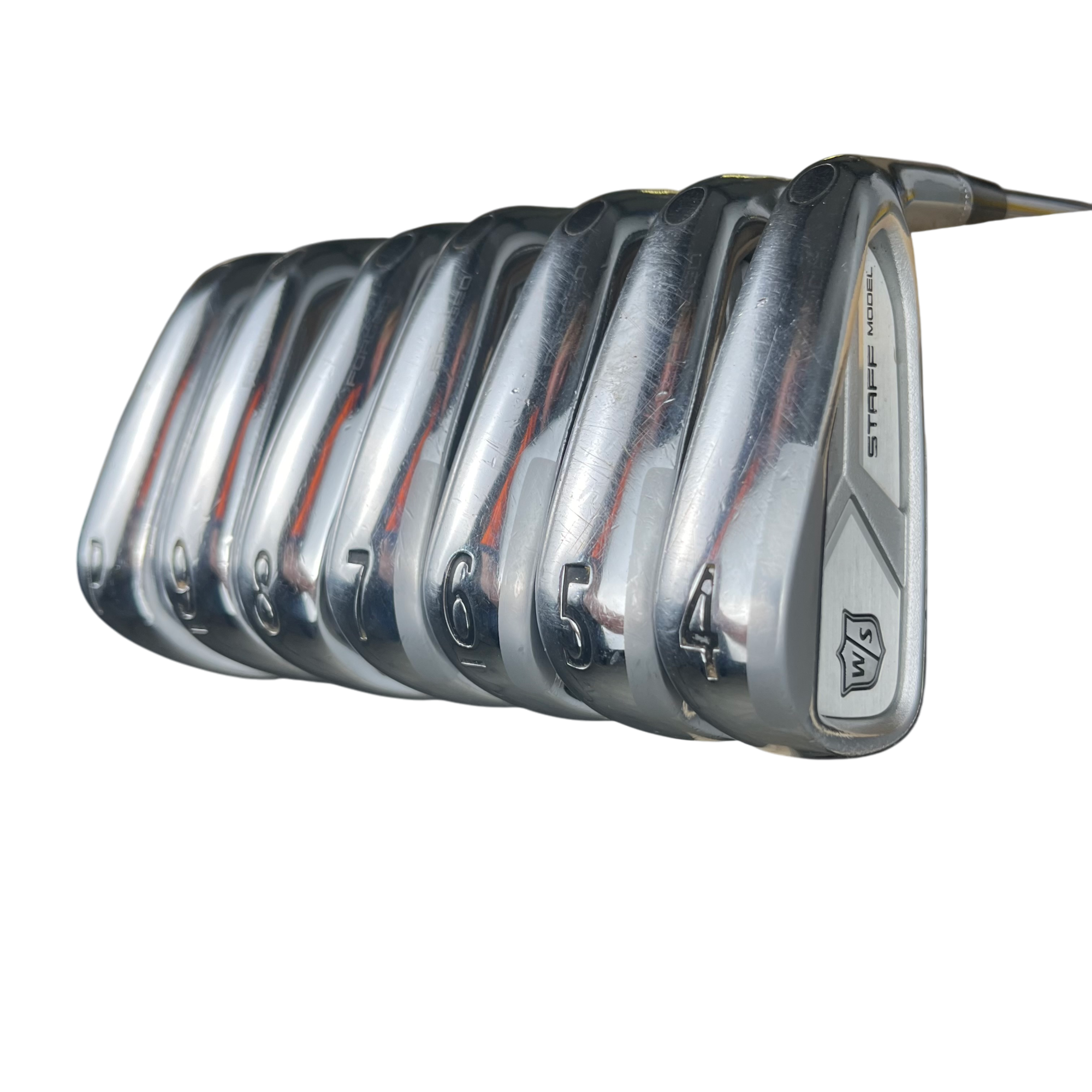 Wilson Staff Staff Model CB Jernsæt / Flex Stiff / 4-PW / Stål galleri billede 2 - brugt golf udstyr i god stand