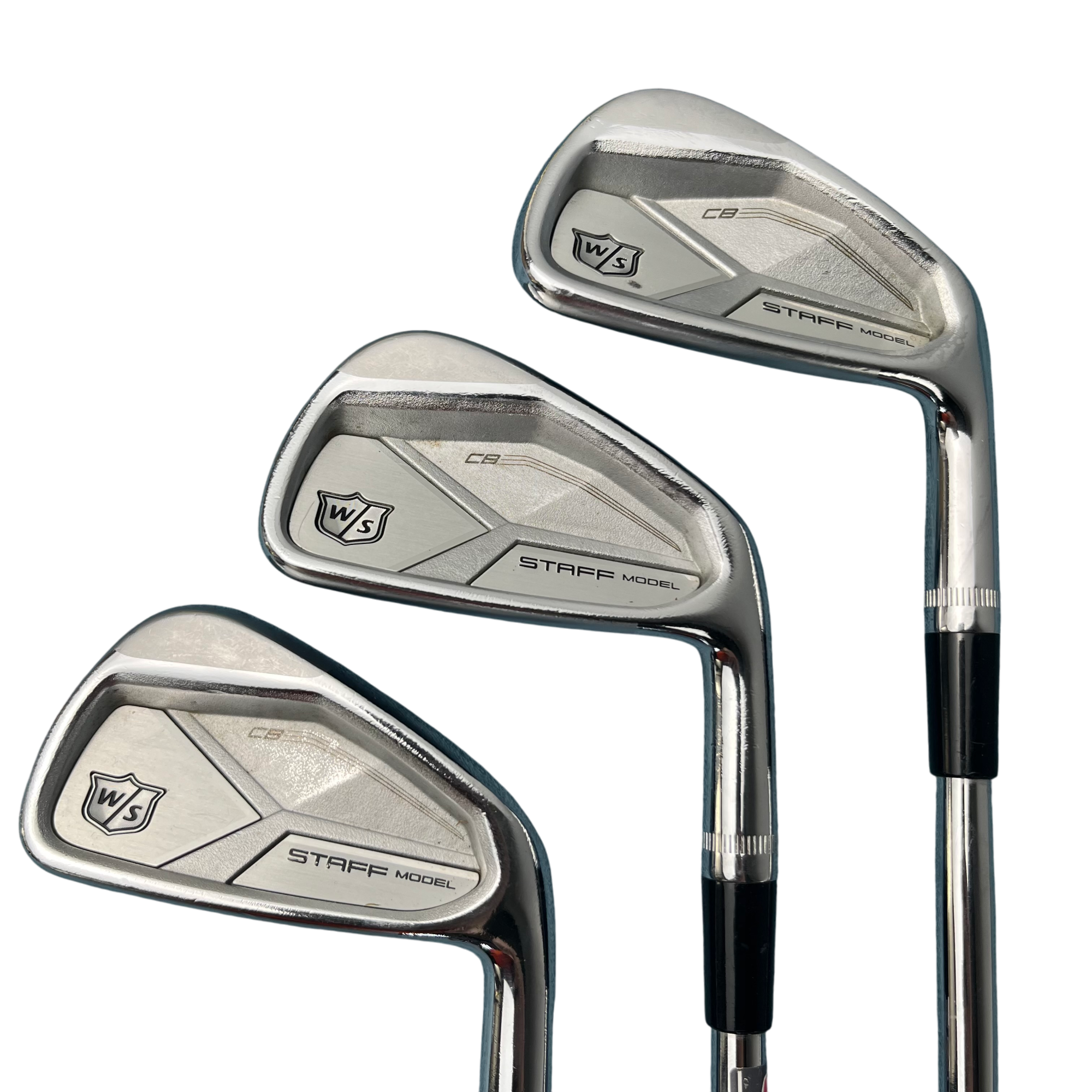 Wilson Staff Staff Model CB Jernsæt / Flex Stiff / 4-PW / Stål hovedbillede - brugt golf udstyr i god stand