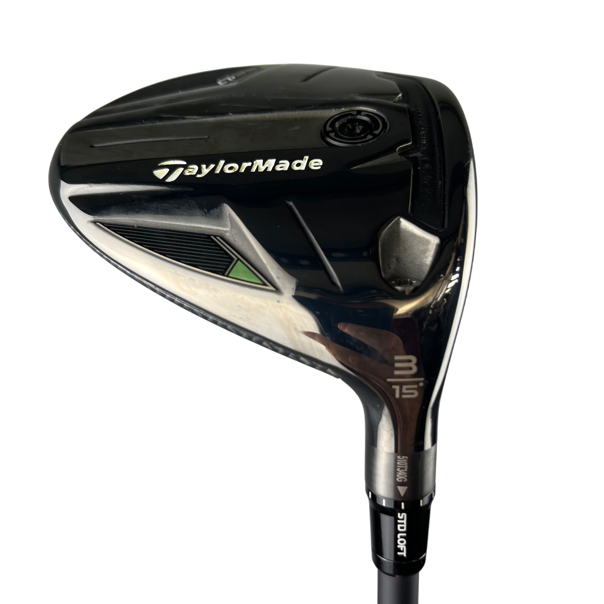 TaylorMade Qi35 Fairway Wood / Flex Stiff / Grafit / #3/15 galleri billede 1 - brugt golf udstyr i god stand