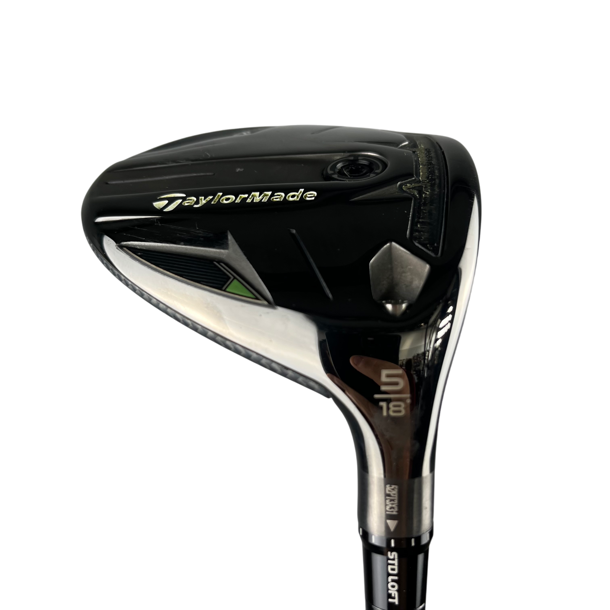 TaylorMade Qi35 Fairway Wood / Flex Stiff / Grafit / #5/18 galleri billede 1 - brugt golf udstyr i god stand
