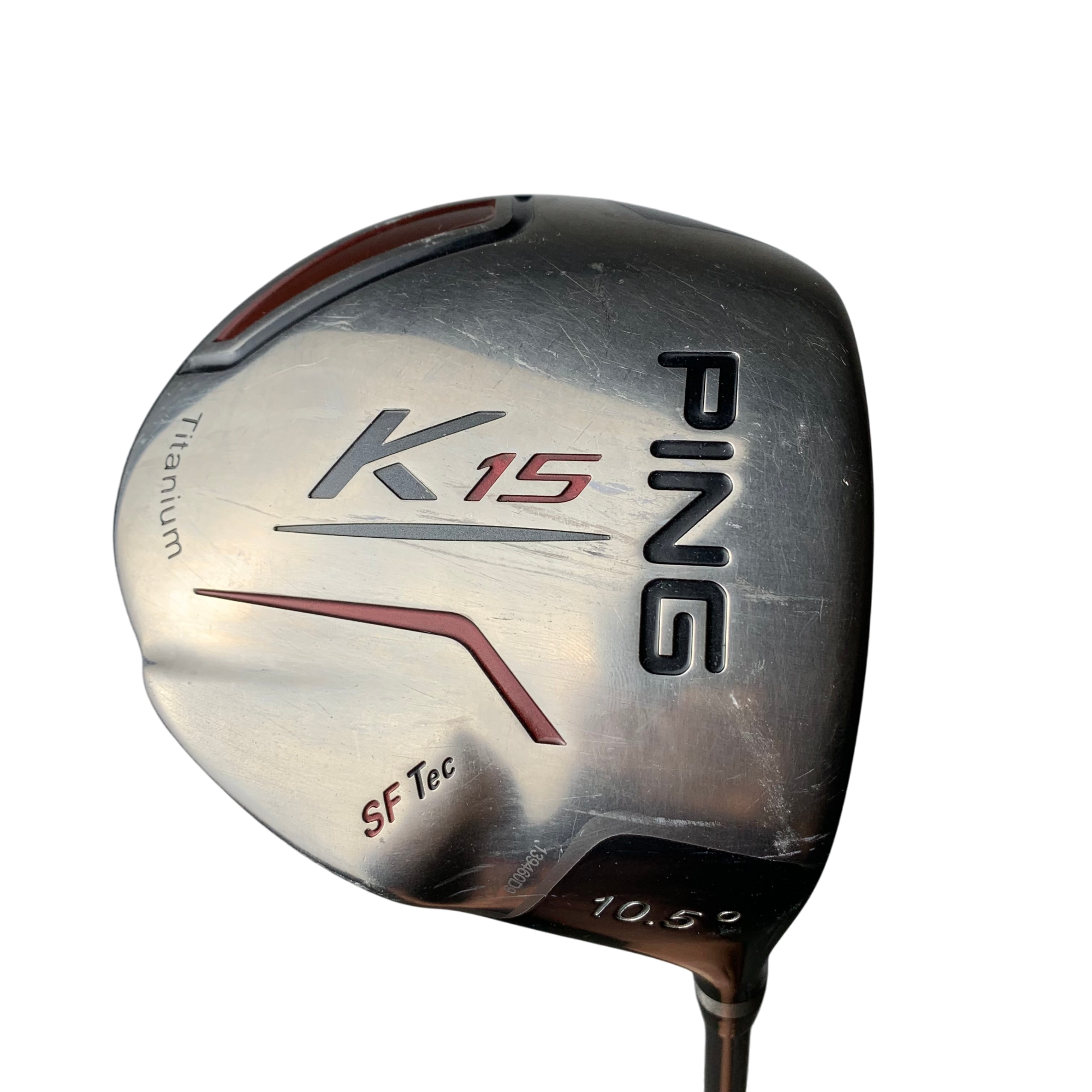 PING K15 Driver / Flex A-flex / Loft 10,5 hovedbillede - brugt golf udstyr i god stand