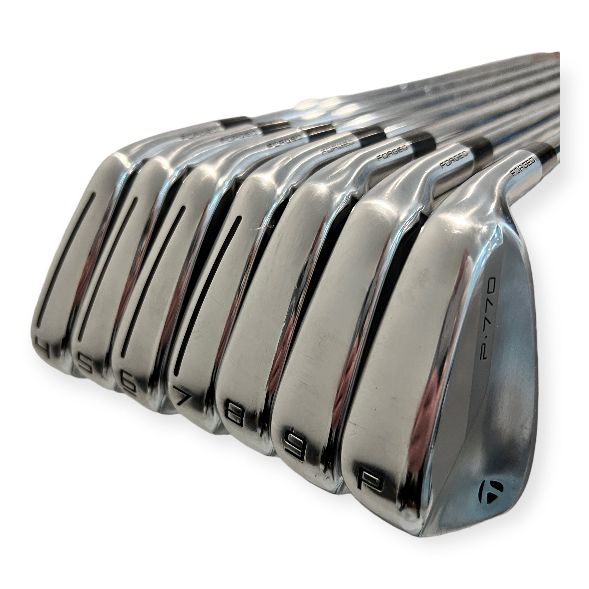 Taylor Made P770 2020 4-PW jern/stål X-stff Pakkesæt Brugt Meget God Stand