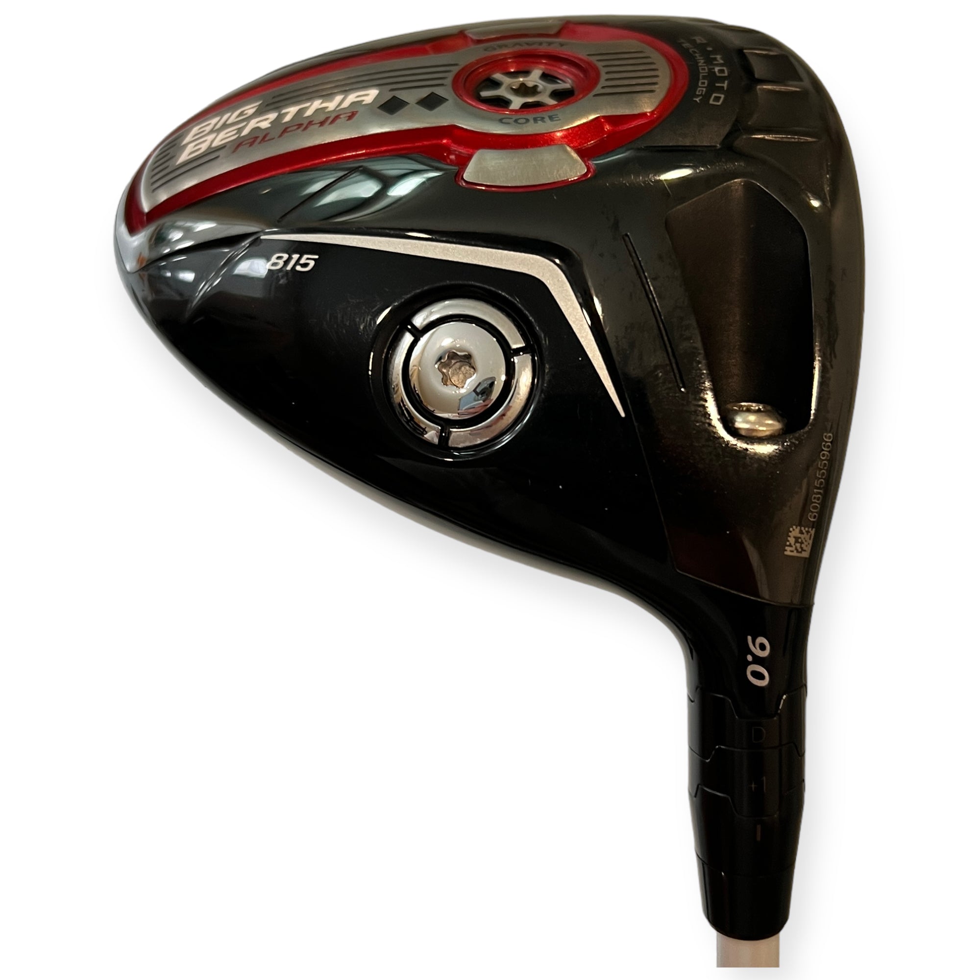 Callaway Big Bertha Alpha 815 Double Black Diamond Driver / Flex Regular / loft 9