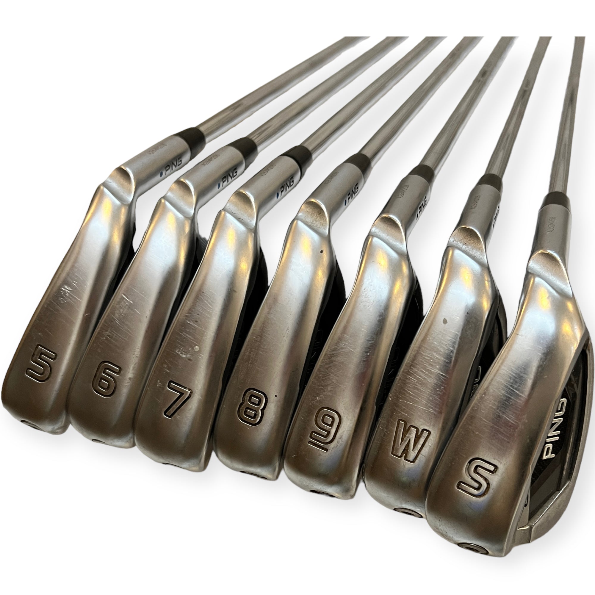 Ping G425 Jernsæt / 5-SW+W / Flex Stiff / Blue Dot / Stål