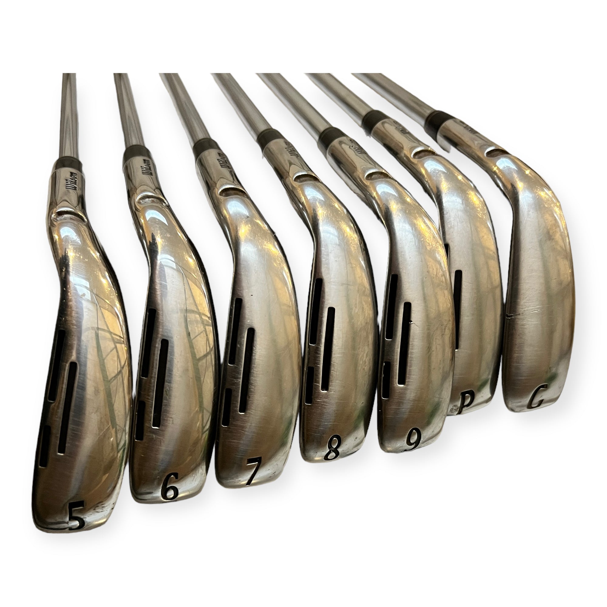 Wilson Staff D9 jernsæt / 5-GW / Flex Regular / Stål