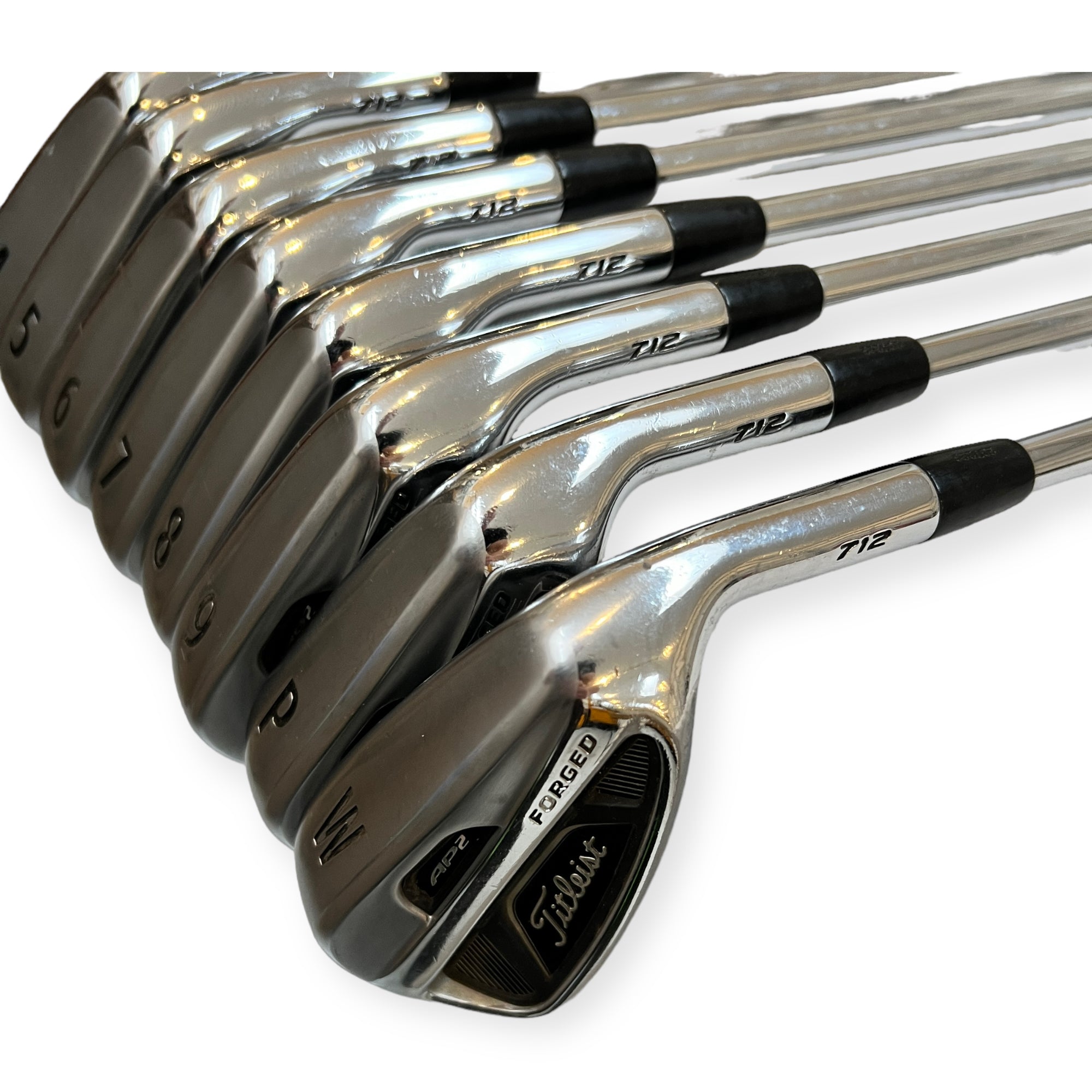 Titleist AP2 712 Forged jernsæt / 4-PW+W / Flex Regular / stål