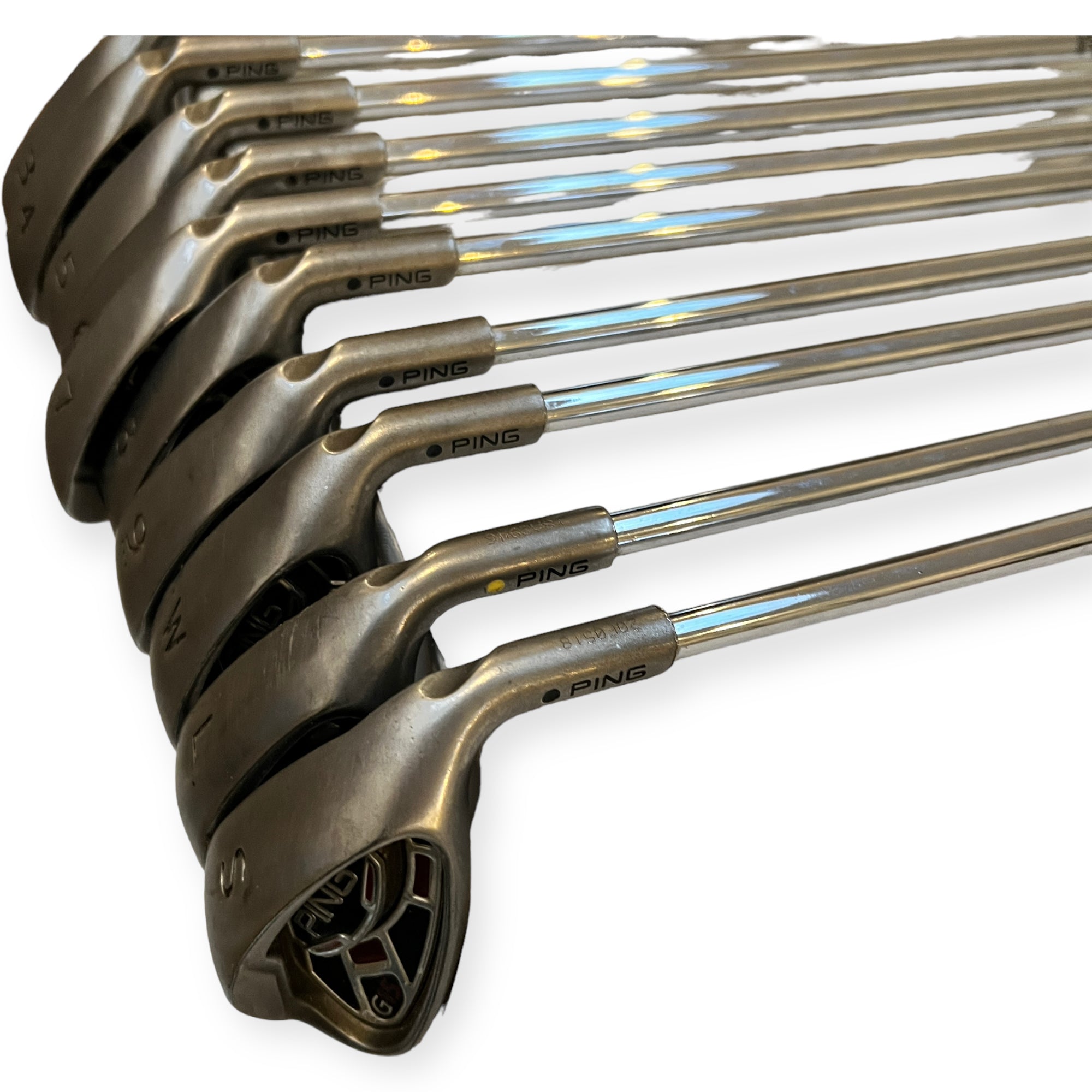 Ping G15 Jernsæt / 3-SW+LW / Flex Regular / Stål / Black Dot