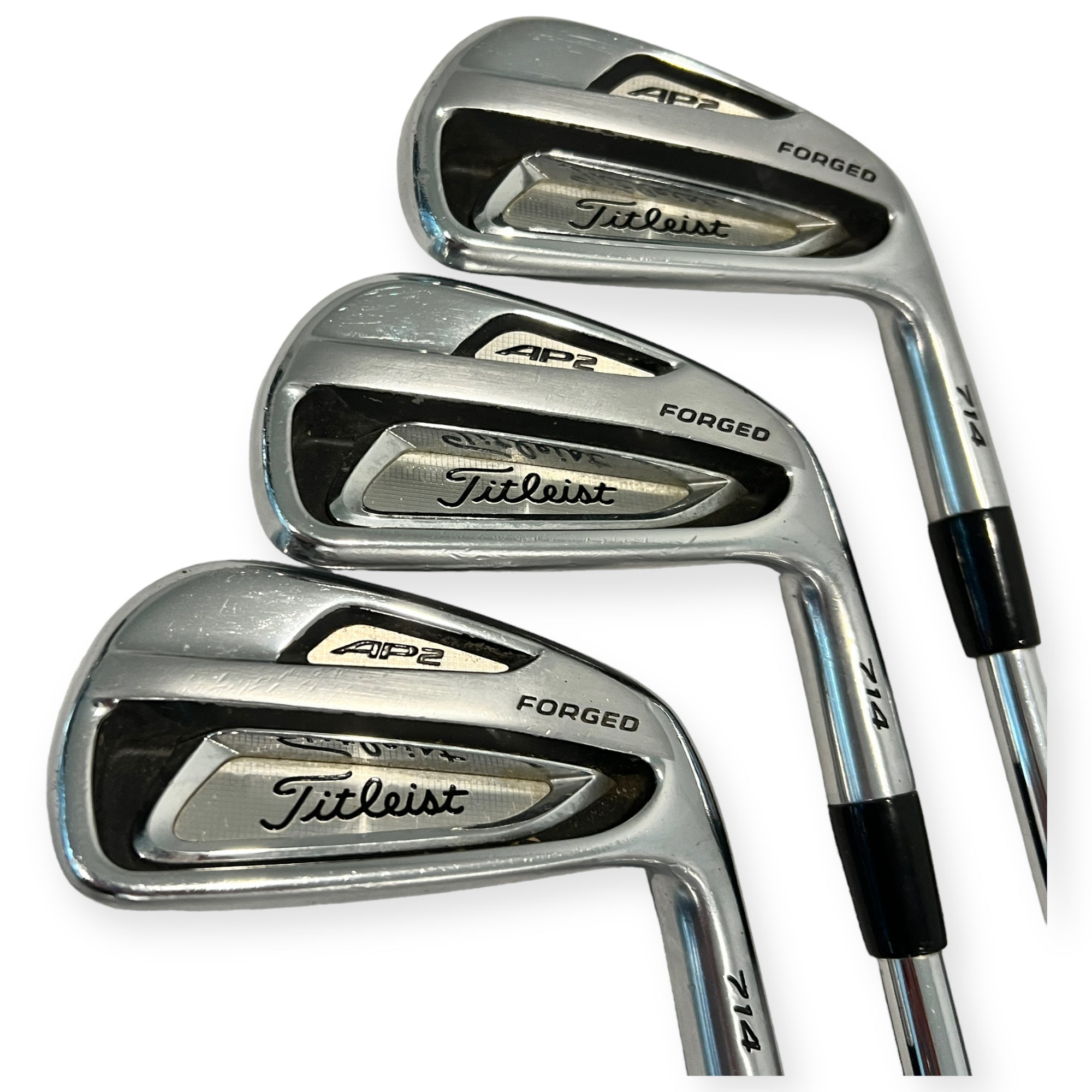 Titleist 714 AP2 Jern 4-PW Stål Stiff Brugt God Stand