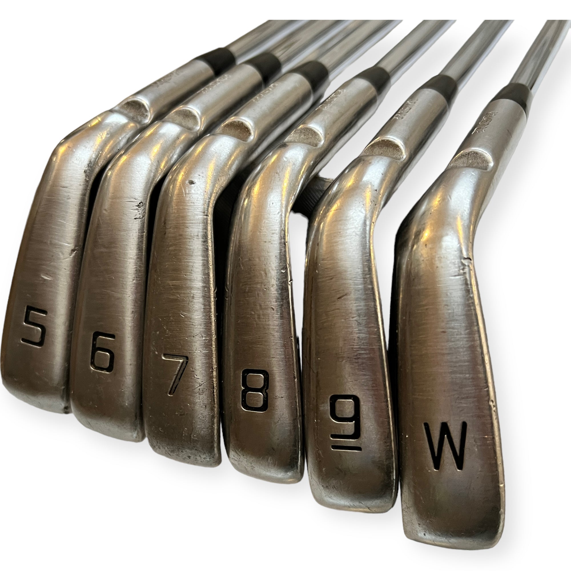 Ping i Series E1 / 5-PW / Venstre / Flex Regular / stål / White dot