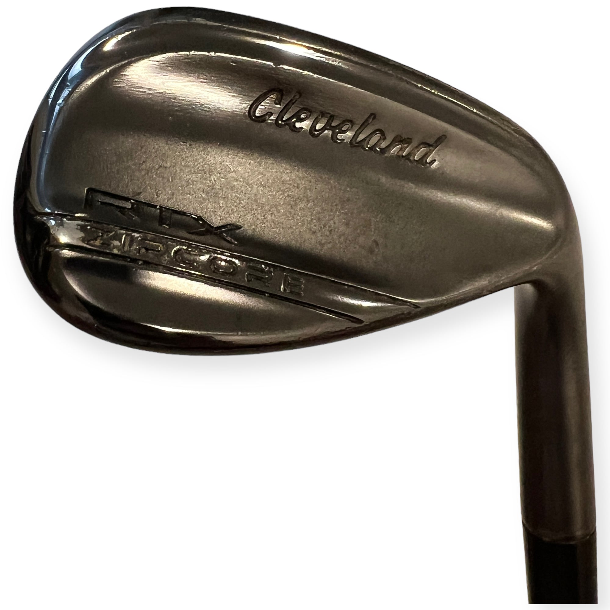Cleveland RTX ZipCore Black Satin Mid Wedge / 50/10 / Flex Wedge