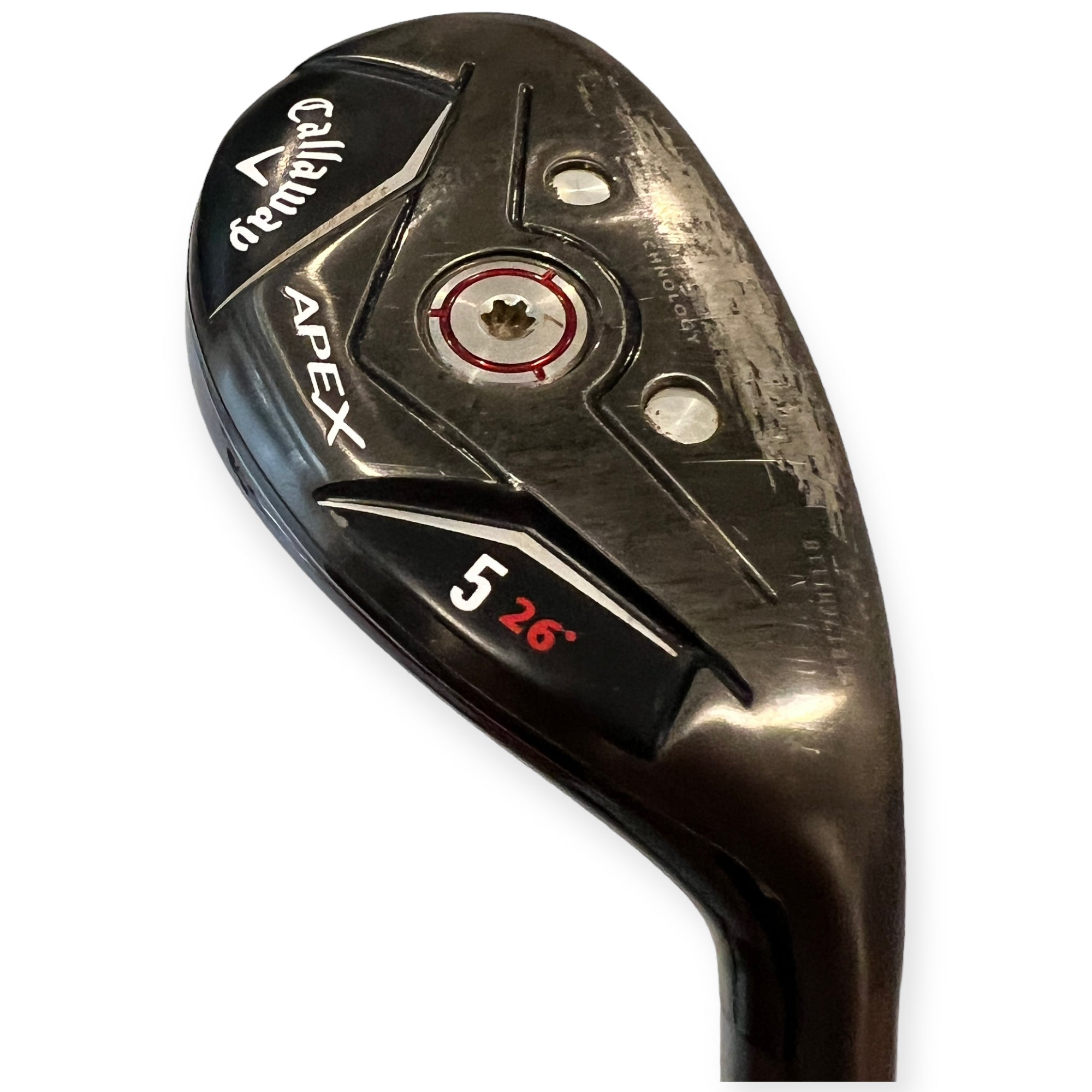 Callaway Apex 19 Hybrid 5/25 Firm Brugt okay Stand