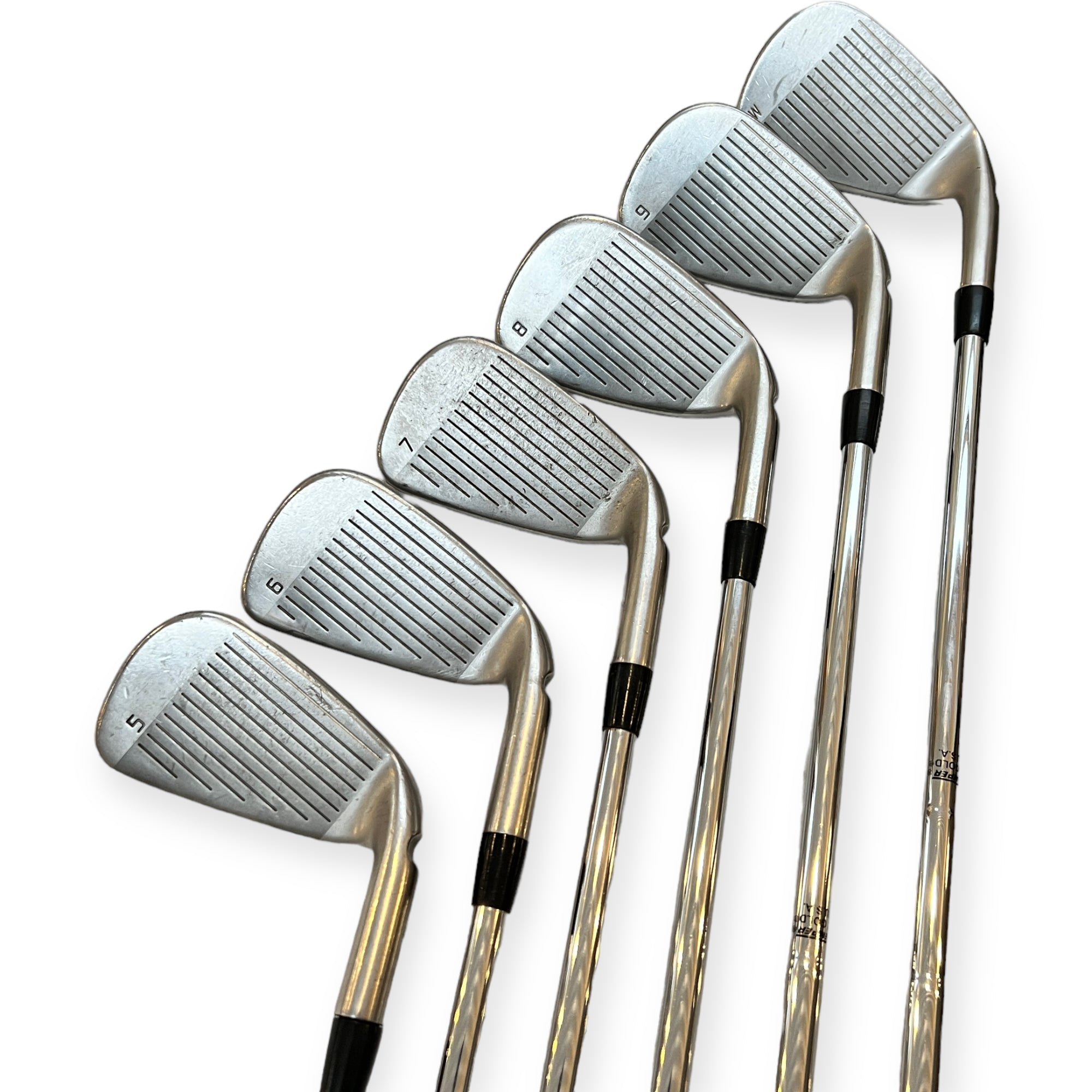 Ping i Series E1 / 5-PW / Venstre / Flex Regular / stål / White dot