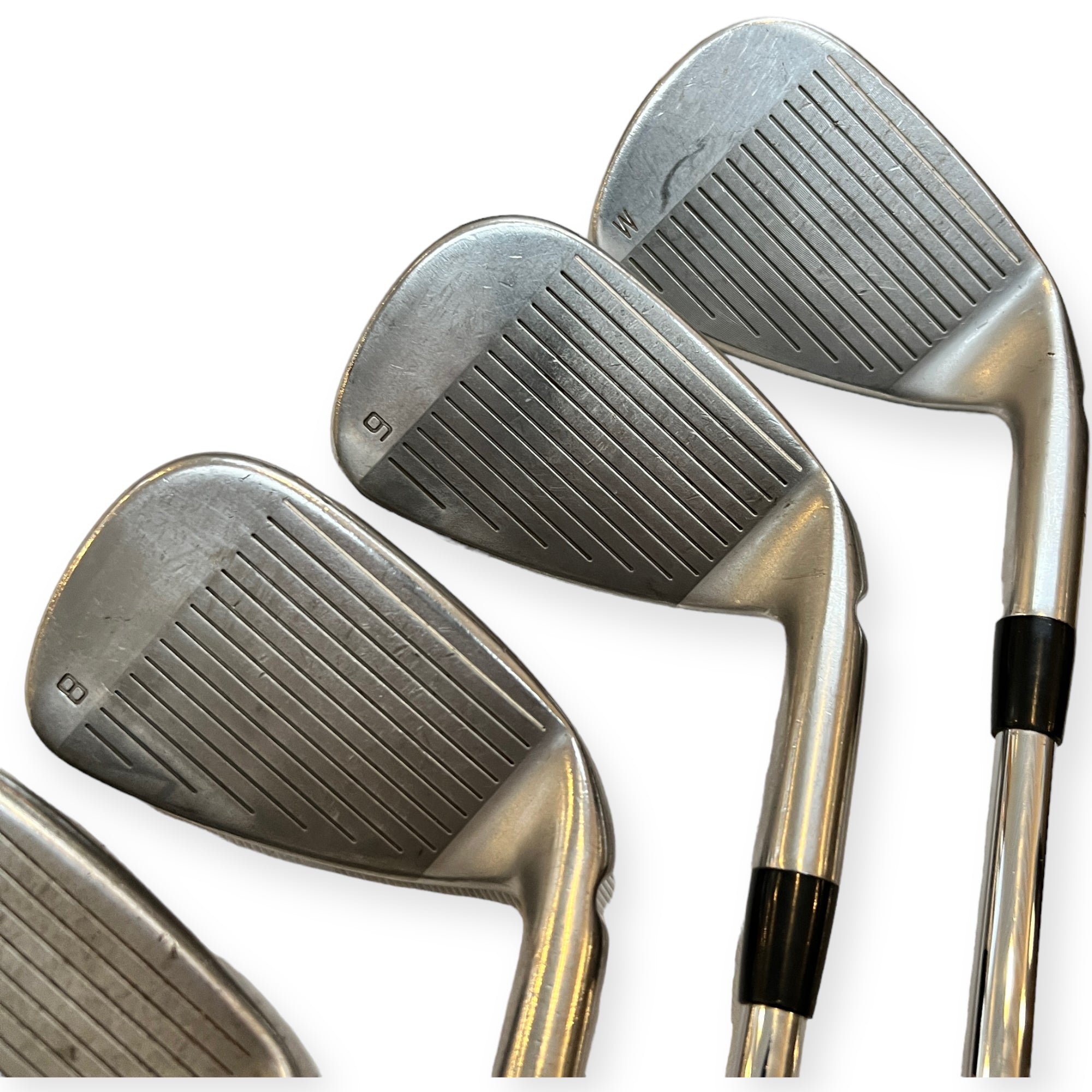 Ping i Series E1 / 5-PW / Venstre / Flex Regular / stål / White dot
