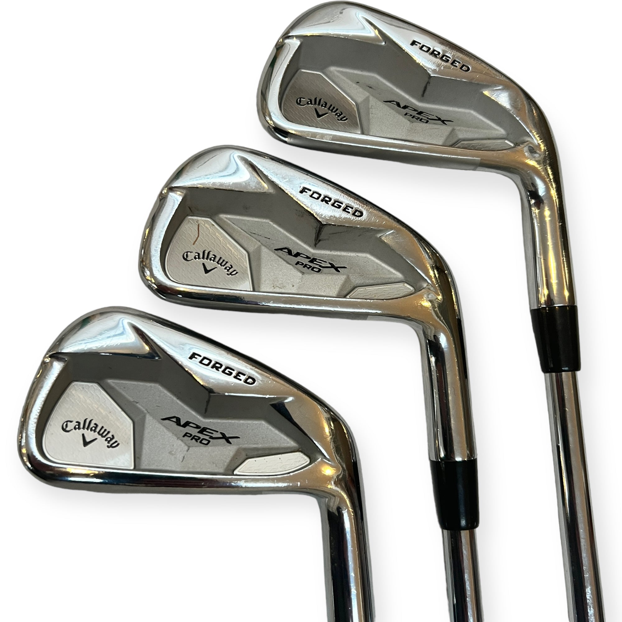 Callaway Apex Pro 19 / Apex MB 18 Combo Jernsæt / 4-PW / Flex Stiff / Stål