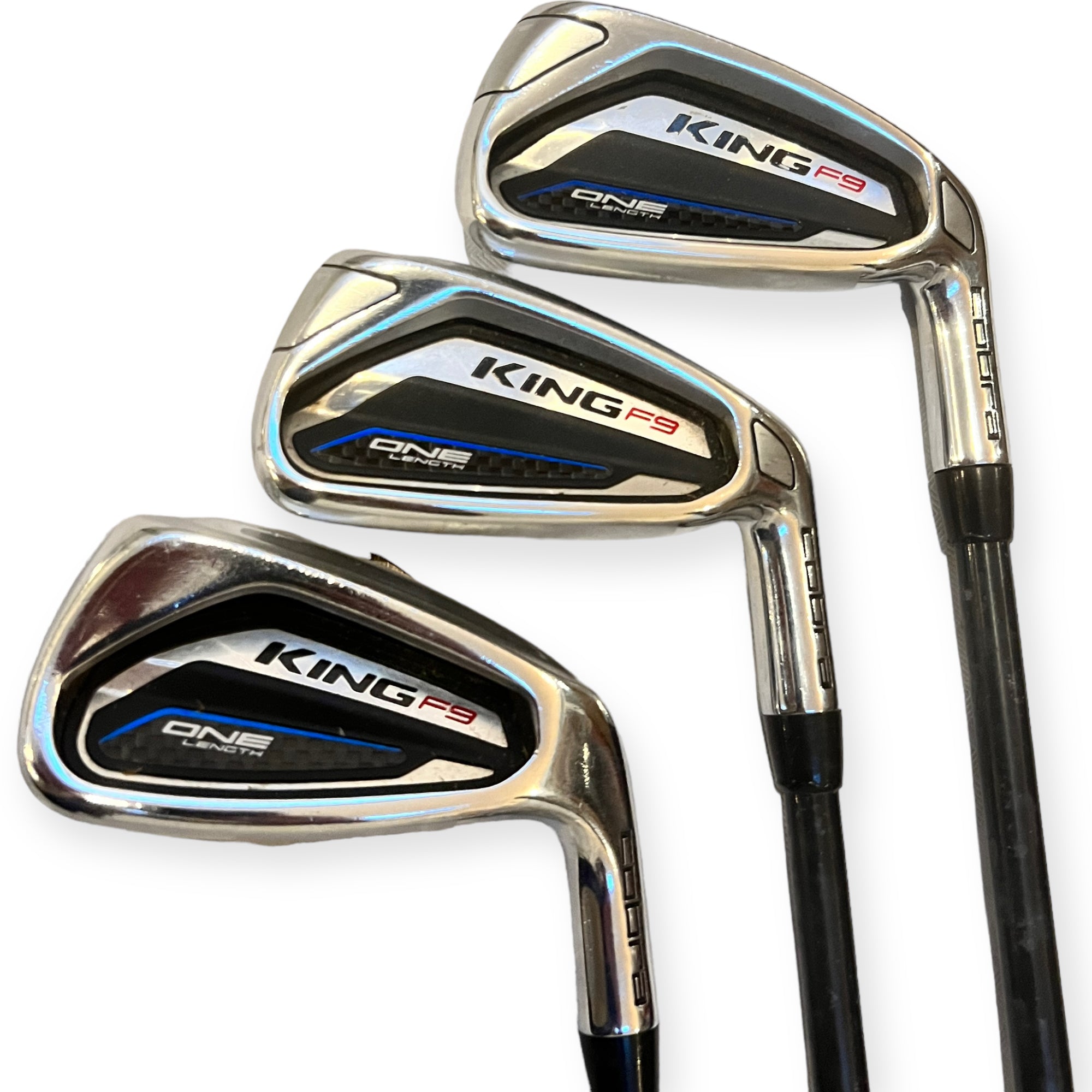 Cobra King F9 SpeedBack One Length Jernsæt / 6-SW / Flex Ladies / Grafit