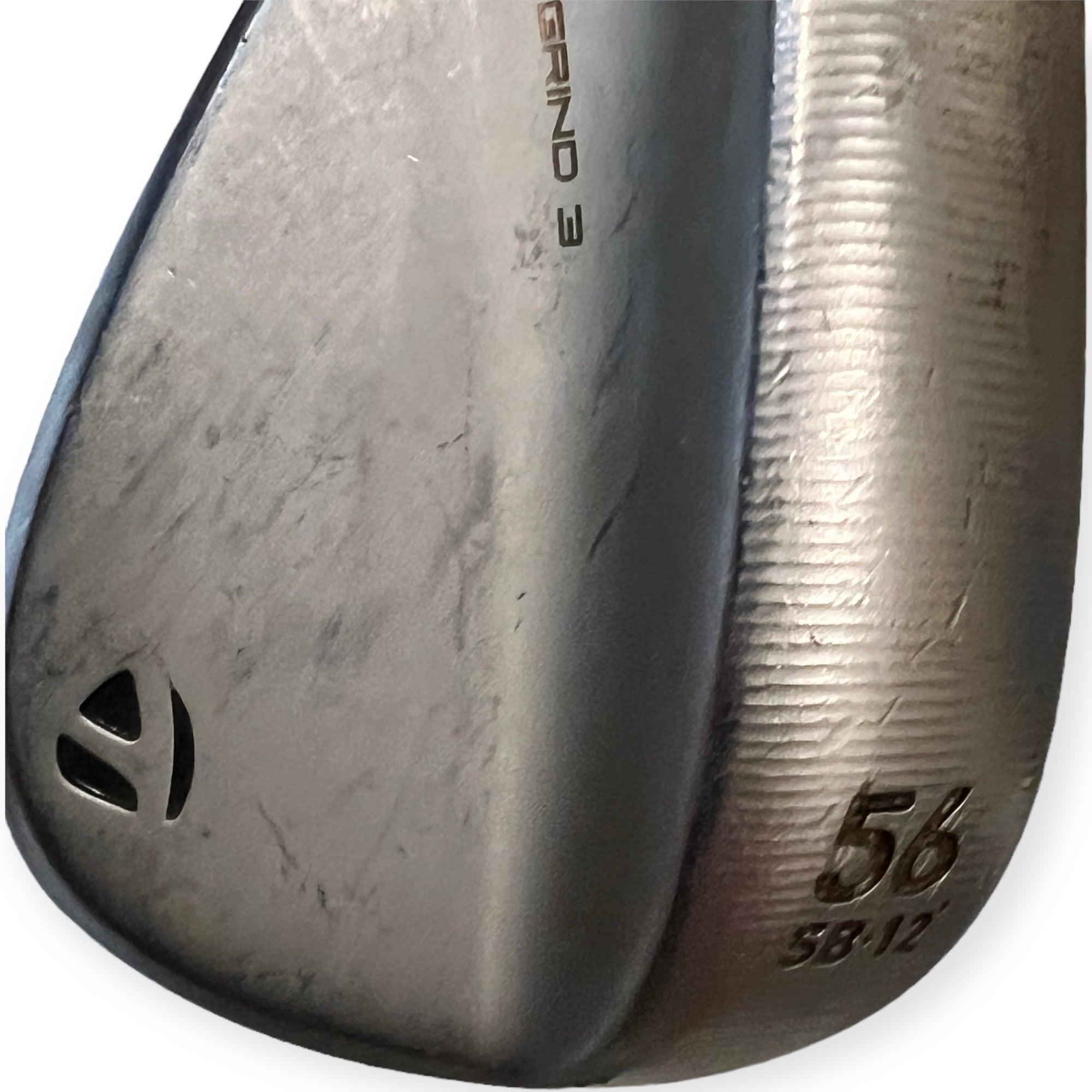 TaylorMade Milled Grind 3 Satin RAW Chrome SB Wedge / venstre / 60/08