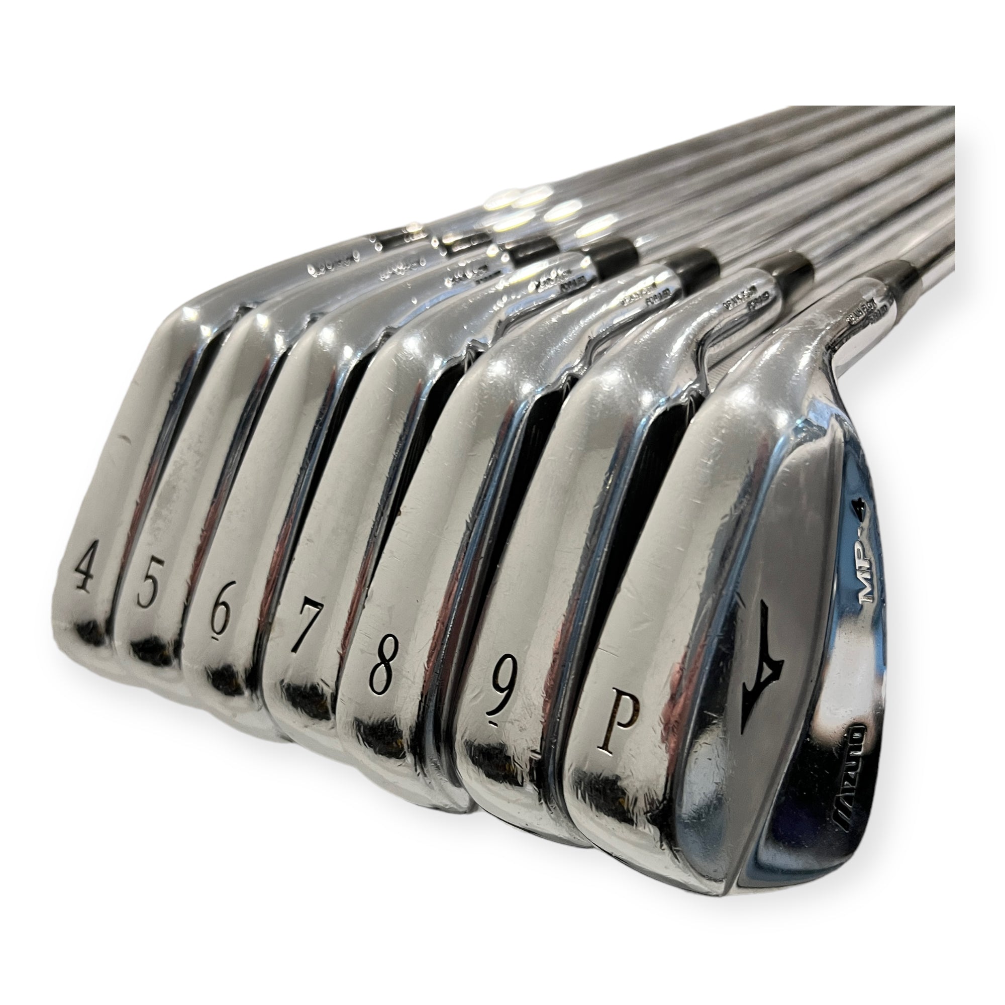 Mizuno MP-4 4-PW Jern/stål stiff Pakkesæt Brugt God Stand