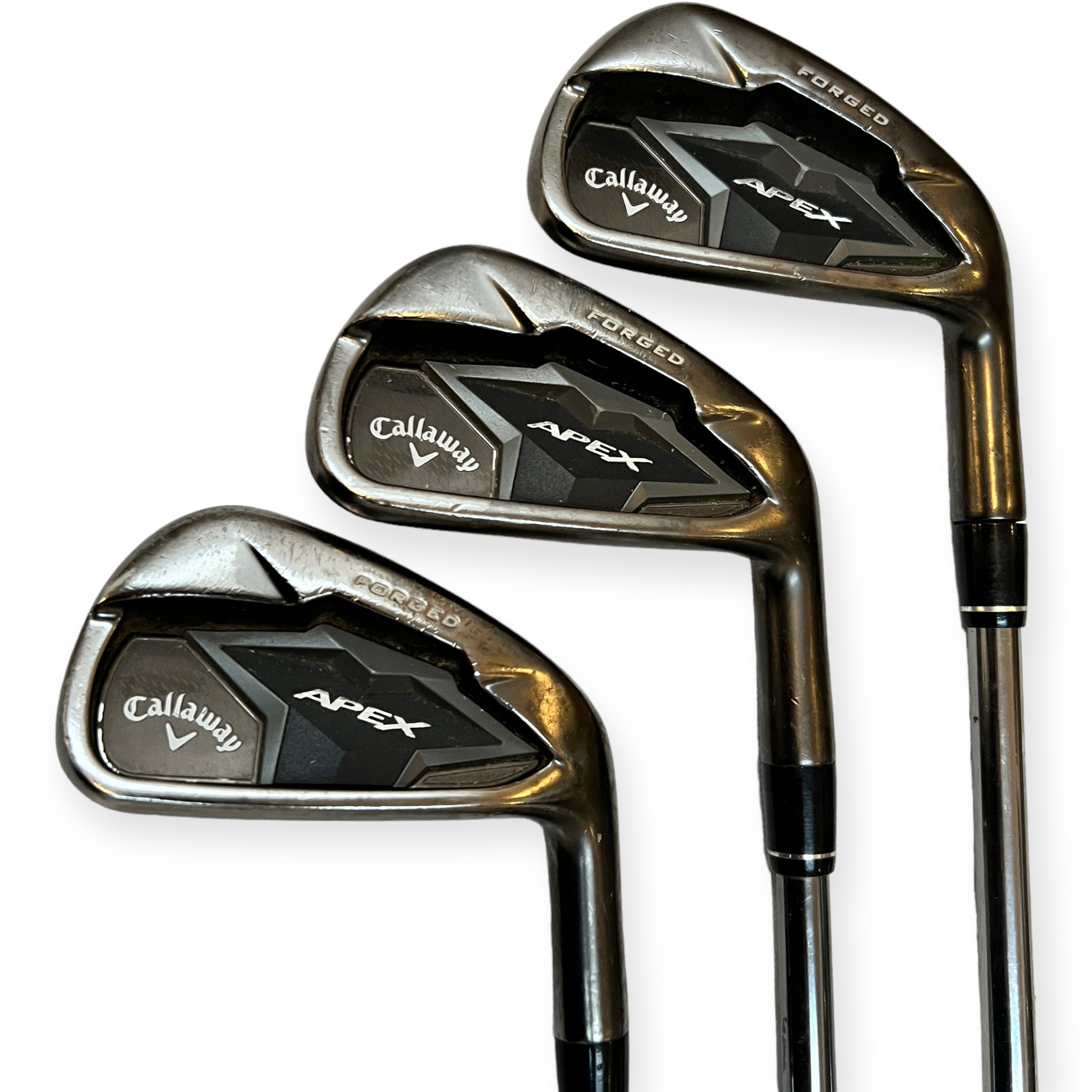 Callaway Apex CF 19 Black Jernsæt / 5-PW+A / Flex Stiff / Grafit
