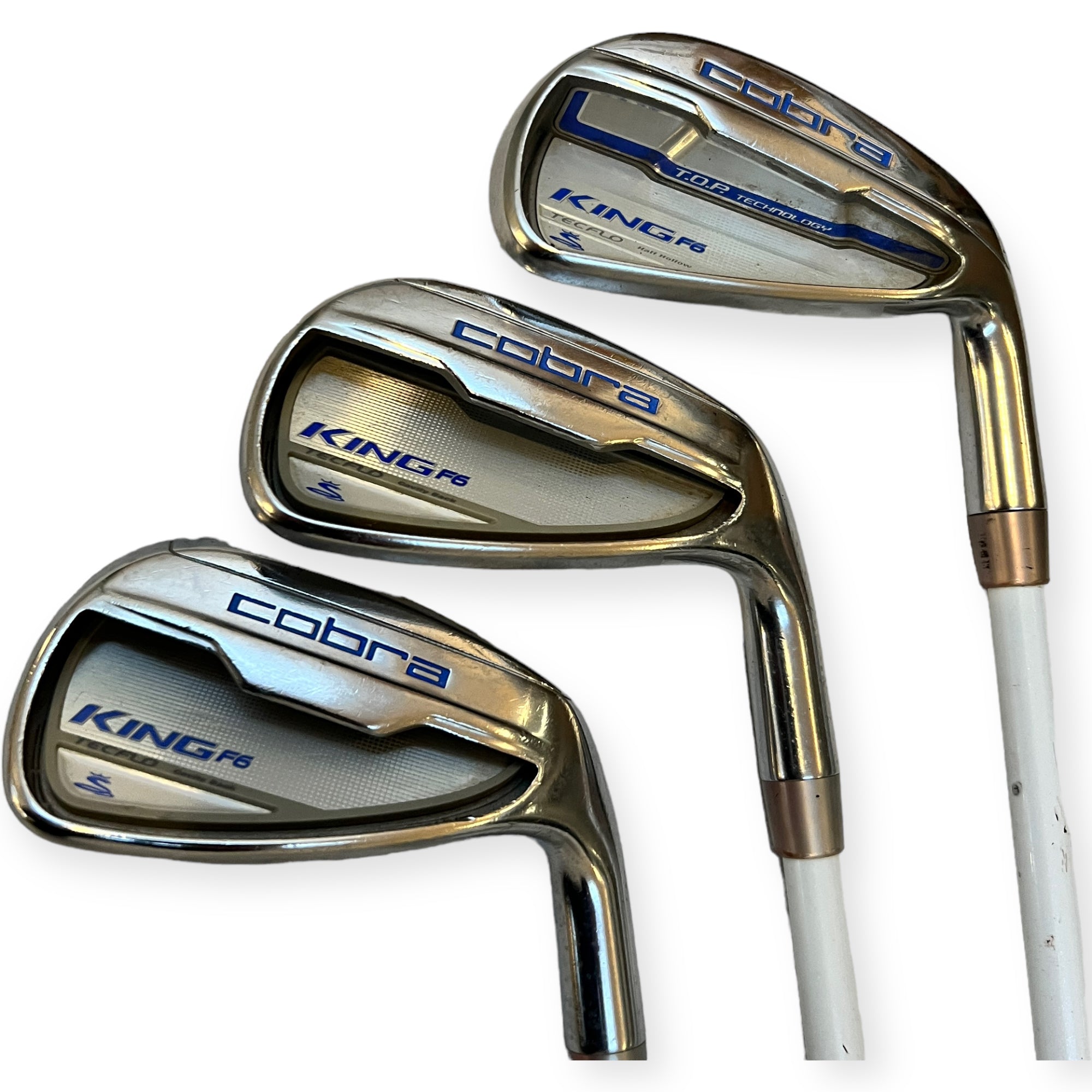 Cobra King F6 Jernsæt / 7-PW+SW+GW / Flex Ladies / Grafit