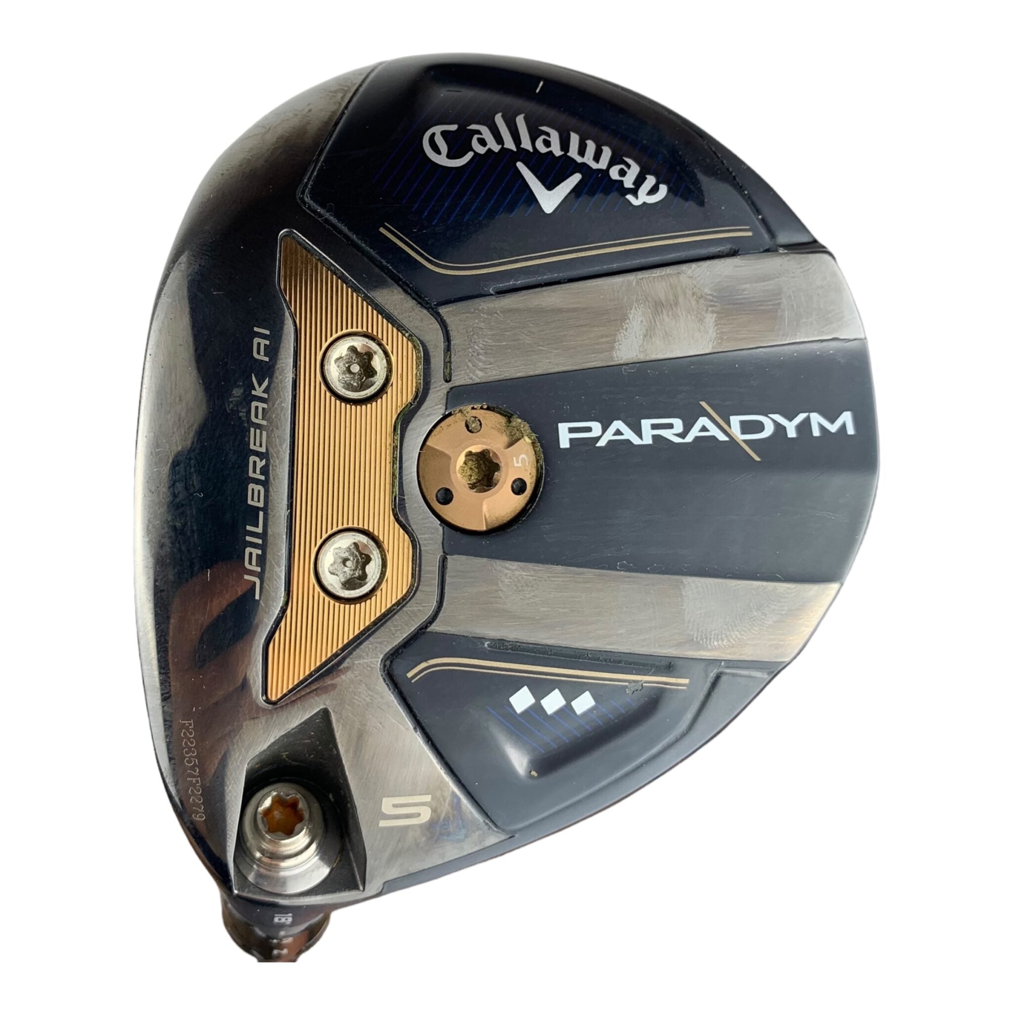 Callaway Paradym Triple Diamond Fairway Wood 5/18 / Flex X-stiff // MCC +4 Midsize grip