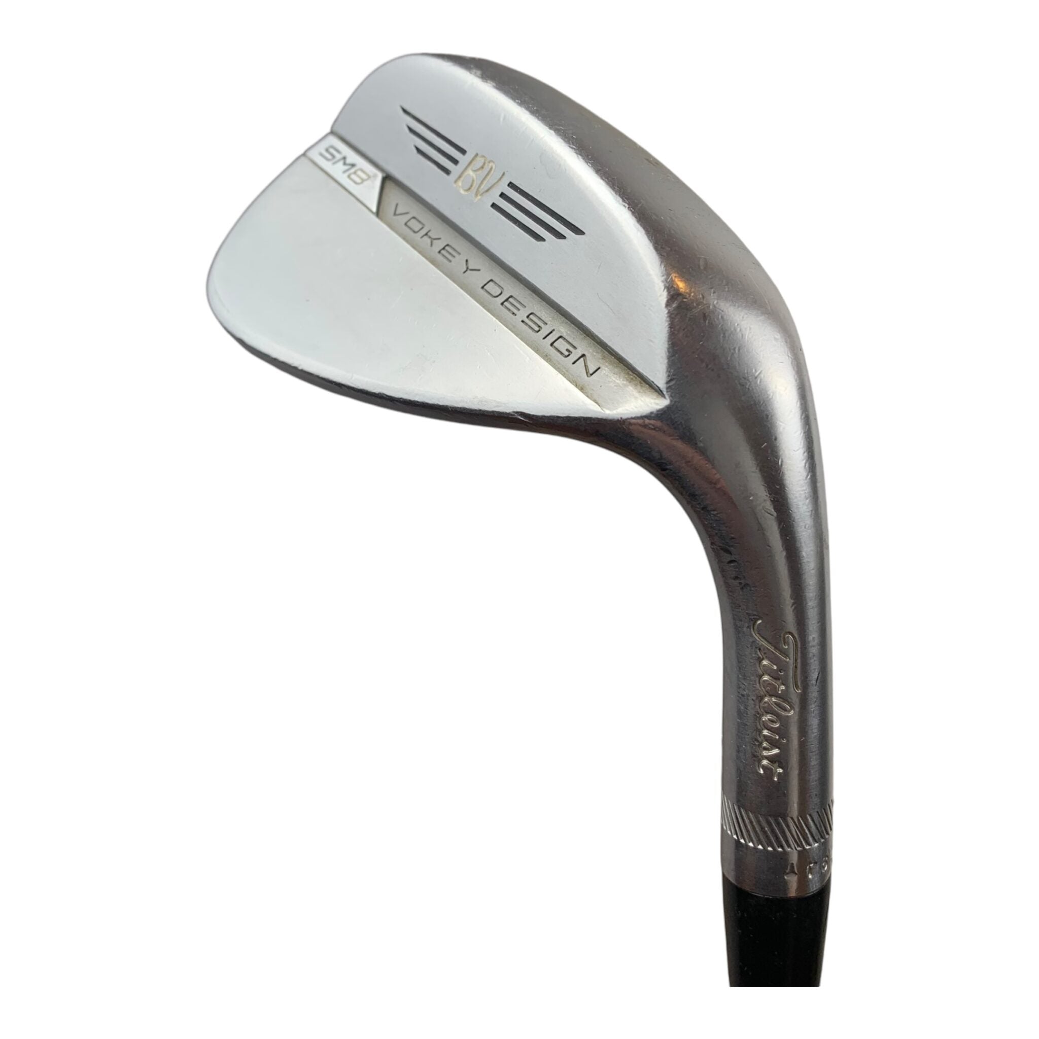 Titleist Vokey SM8 Brushed Steel Wedge / #54/14 F Grind / MCC Std. Grip