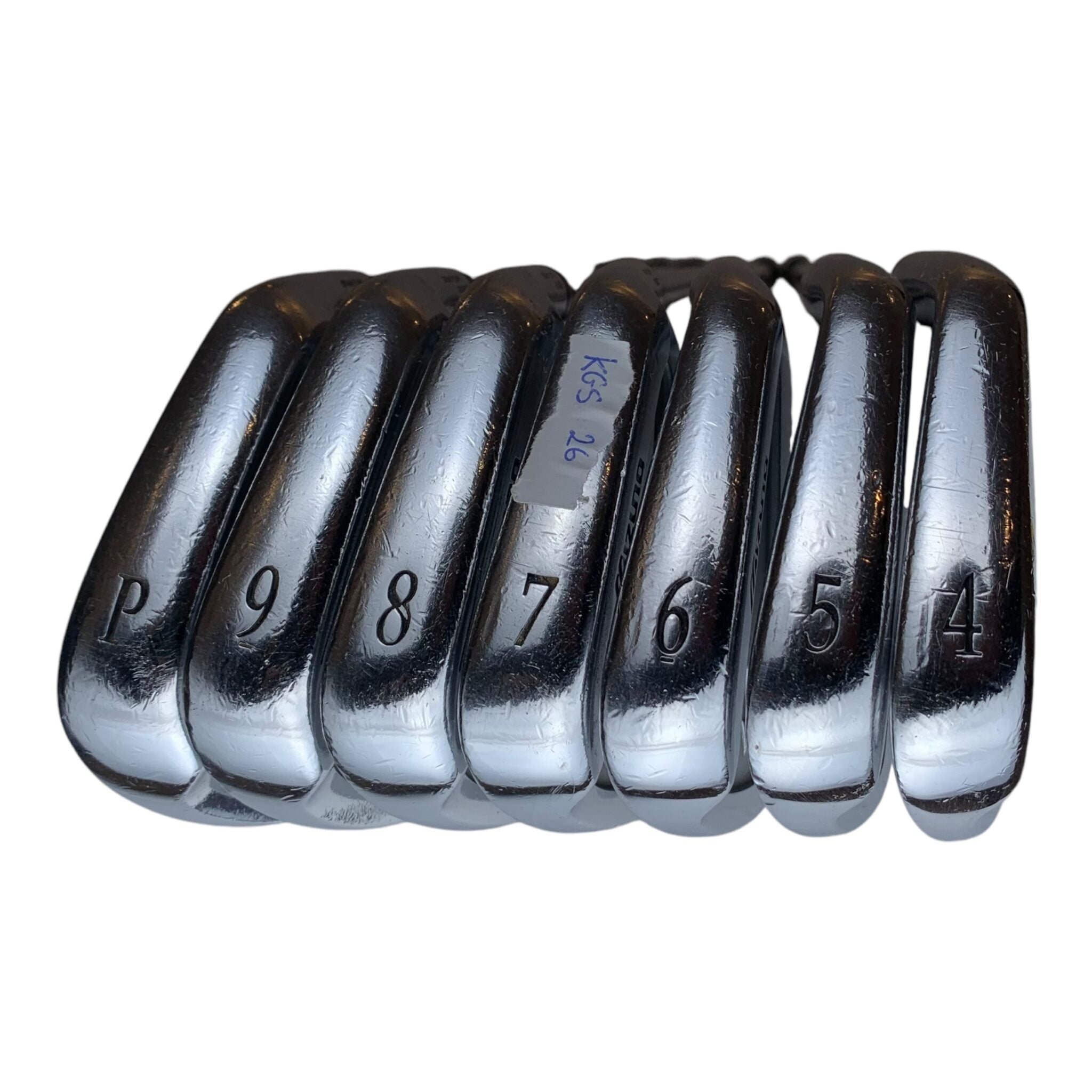 Mizuno MP-64 Ironset / Flex X-Stiff - Steel / 4-PW
