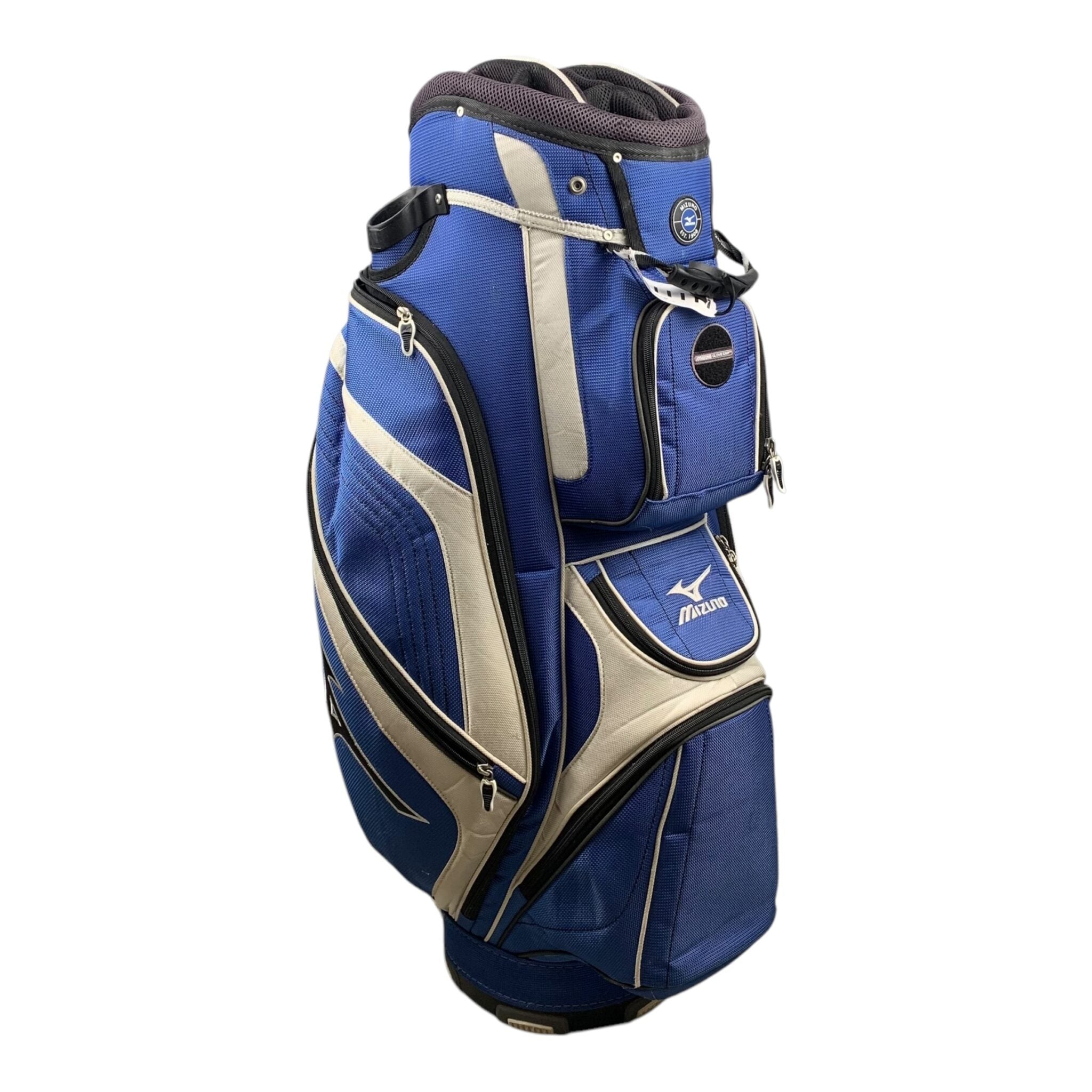 Mizuno Cartbag / Blue/White / 14-way