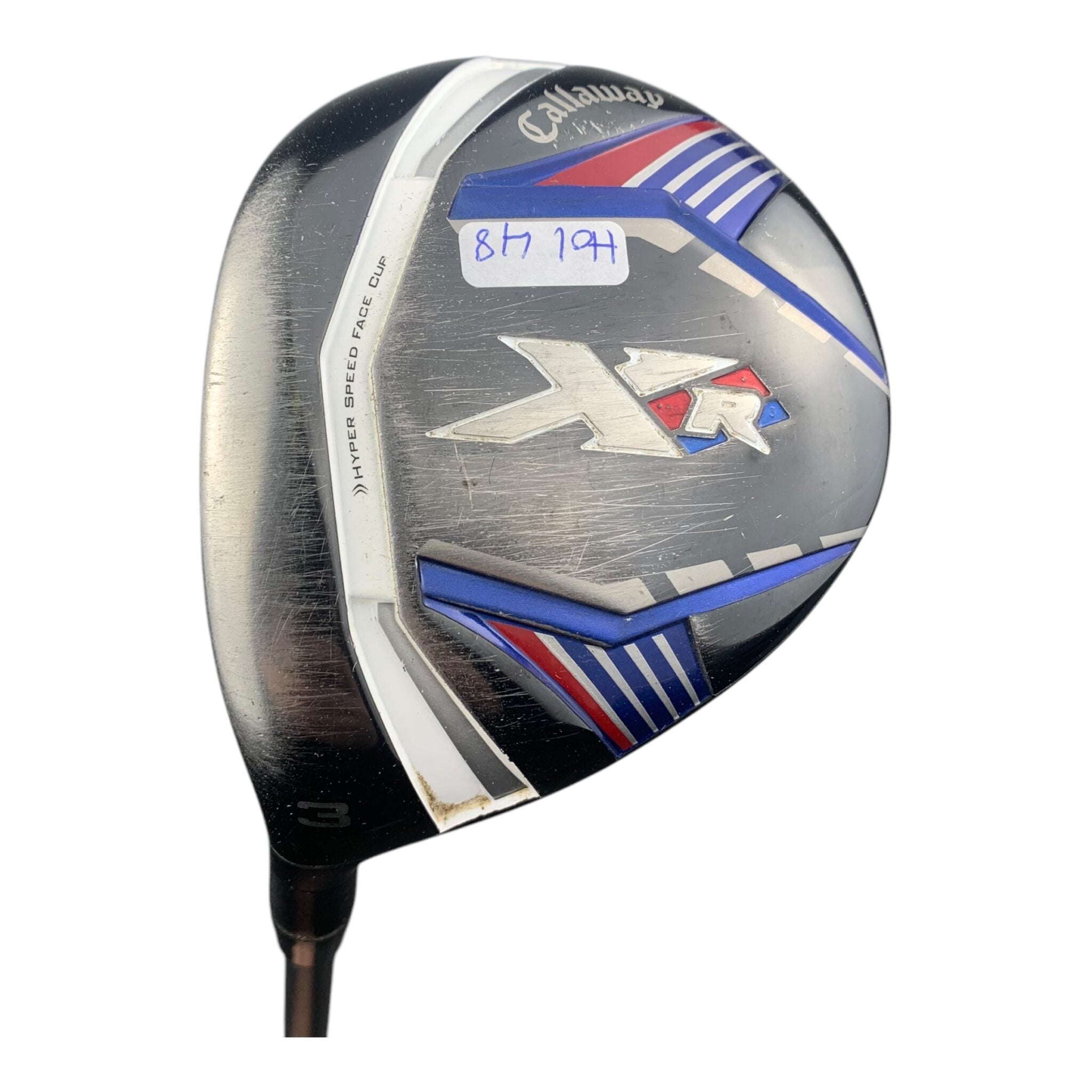 Venstre Callaway XR Fairway Wood / Flex Stiff / Grafit / #3/15