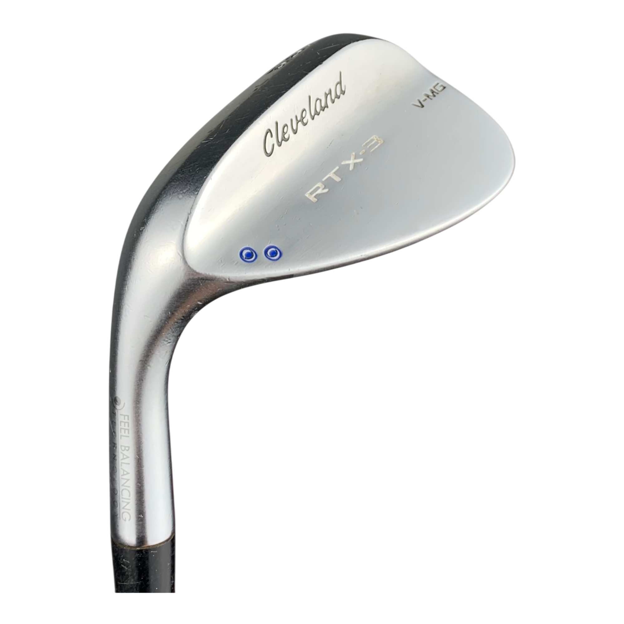 Cleveland RTX-3 CB Tour Satin Chrome Wedge / Stål / #56/11 Venstre hovedbillede - brugt golf udstyr i god stand
