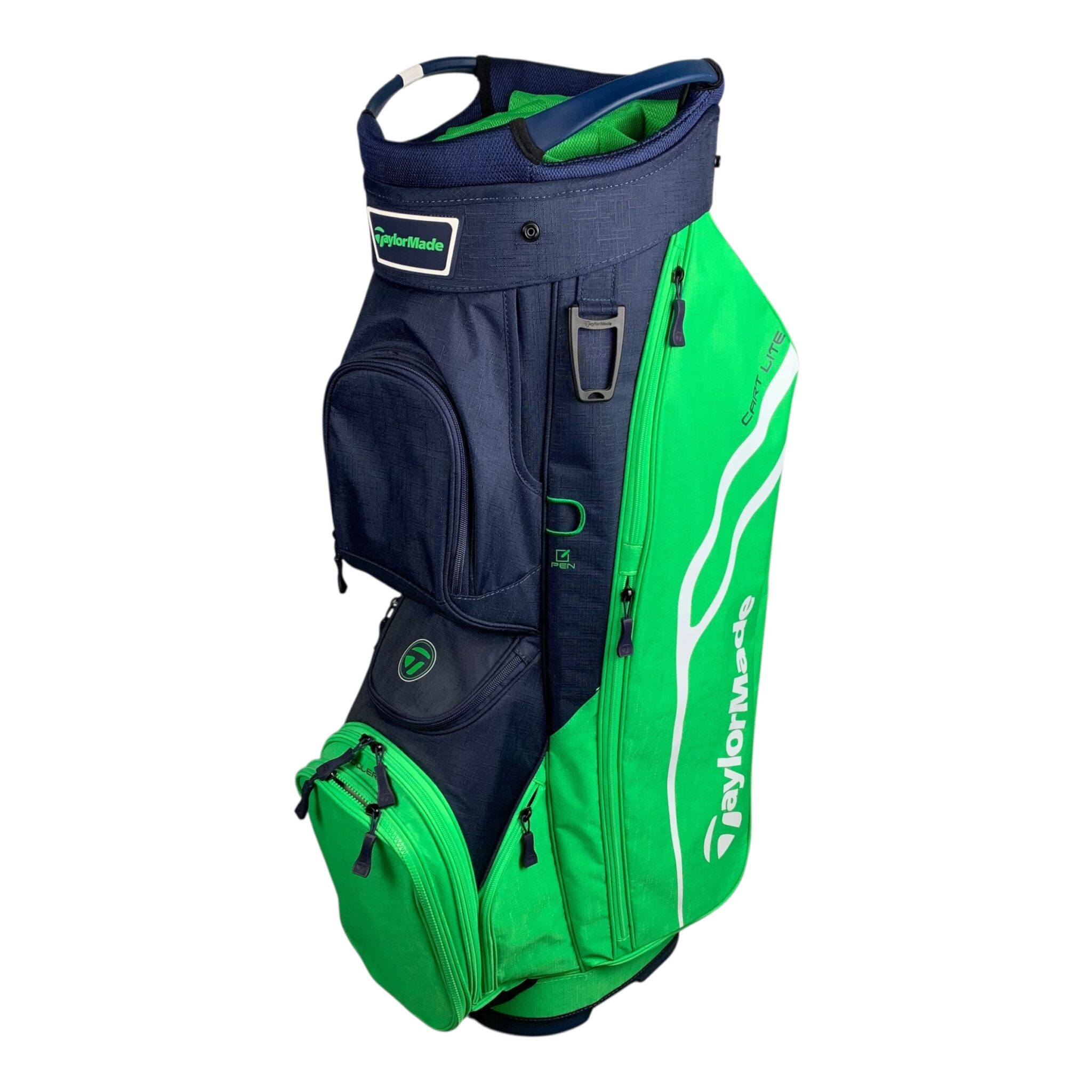 Taylormade Cart Lite Bag / Lime/Navy / 12-Rum