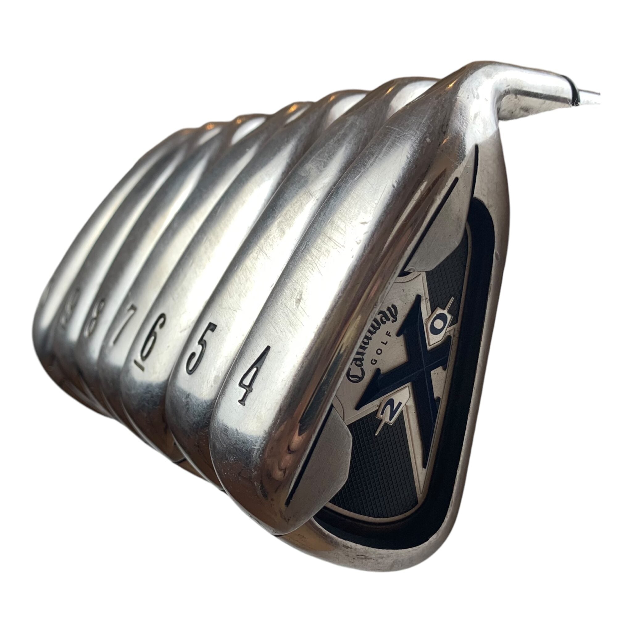 Callaway X-20 jernsæt / Flex Unisex / 4-PW + S / Stål / Længde -0,5" (herrelængde)