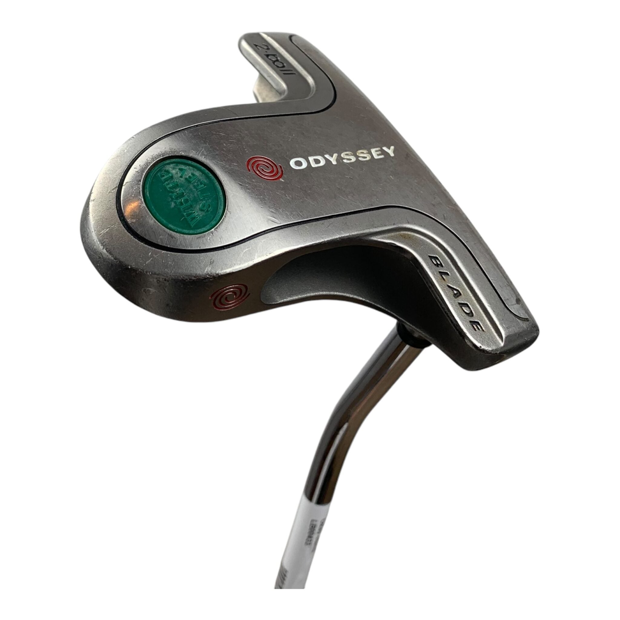 Odyssey White Steel 2-Ball Blade #2 Putter / 31"