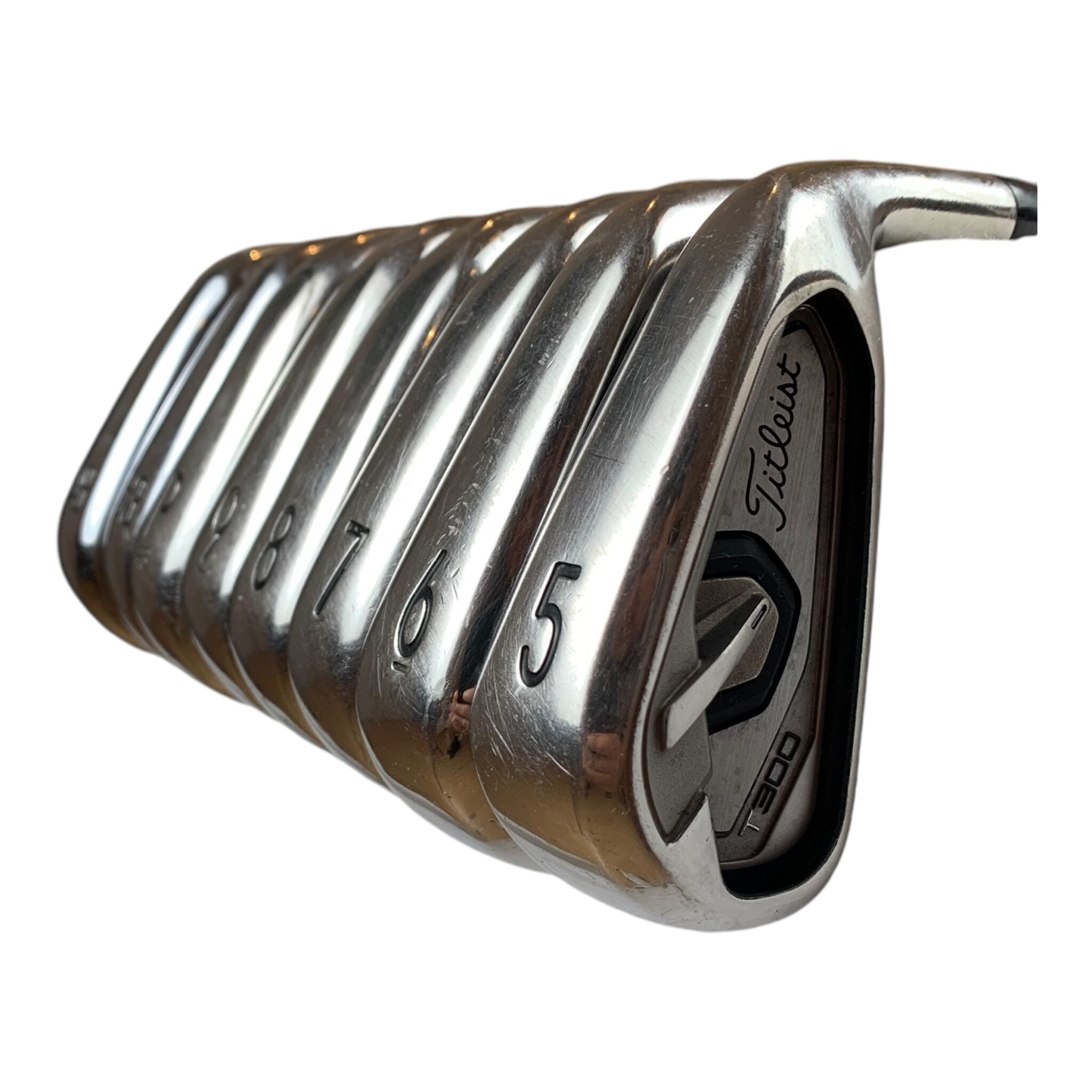 Titleist T300 jernsæt / Flex Regular - Stål / 5-PW + 48' + 53'