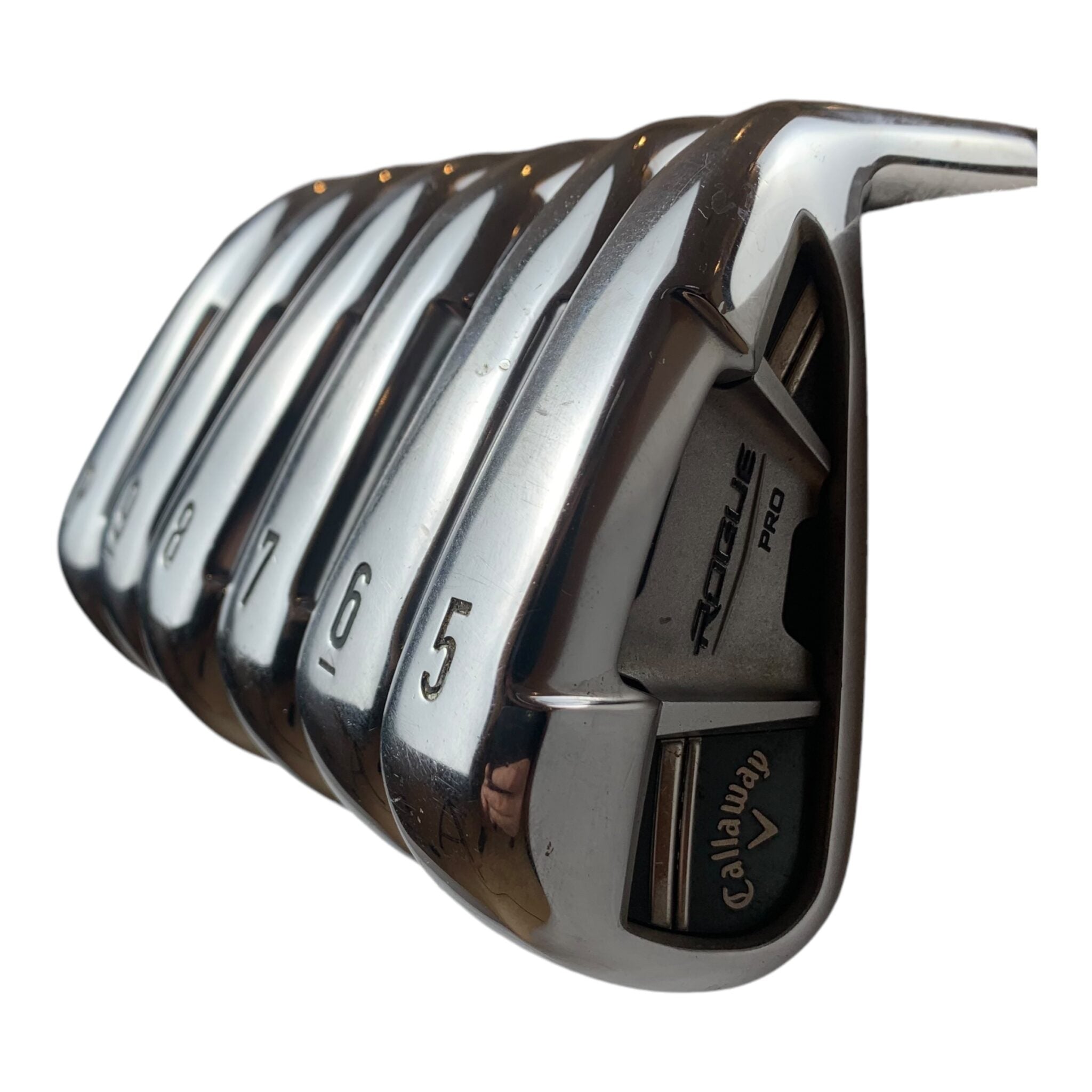 Callaway Rogue Pro jernsæt / Flex Regular / 5-PW / Grafit / MCC Align Std. Grip