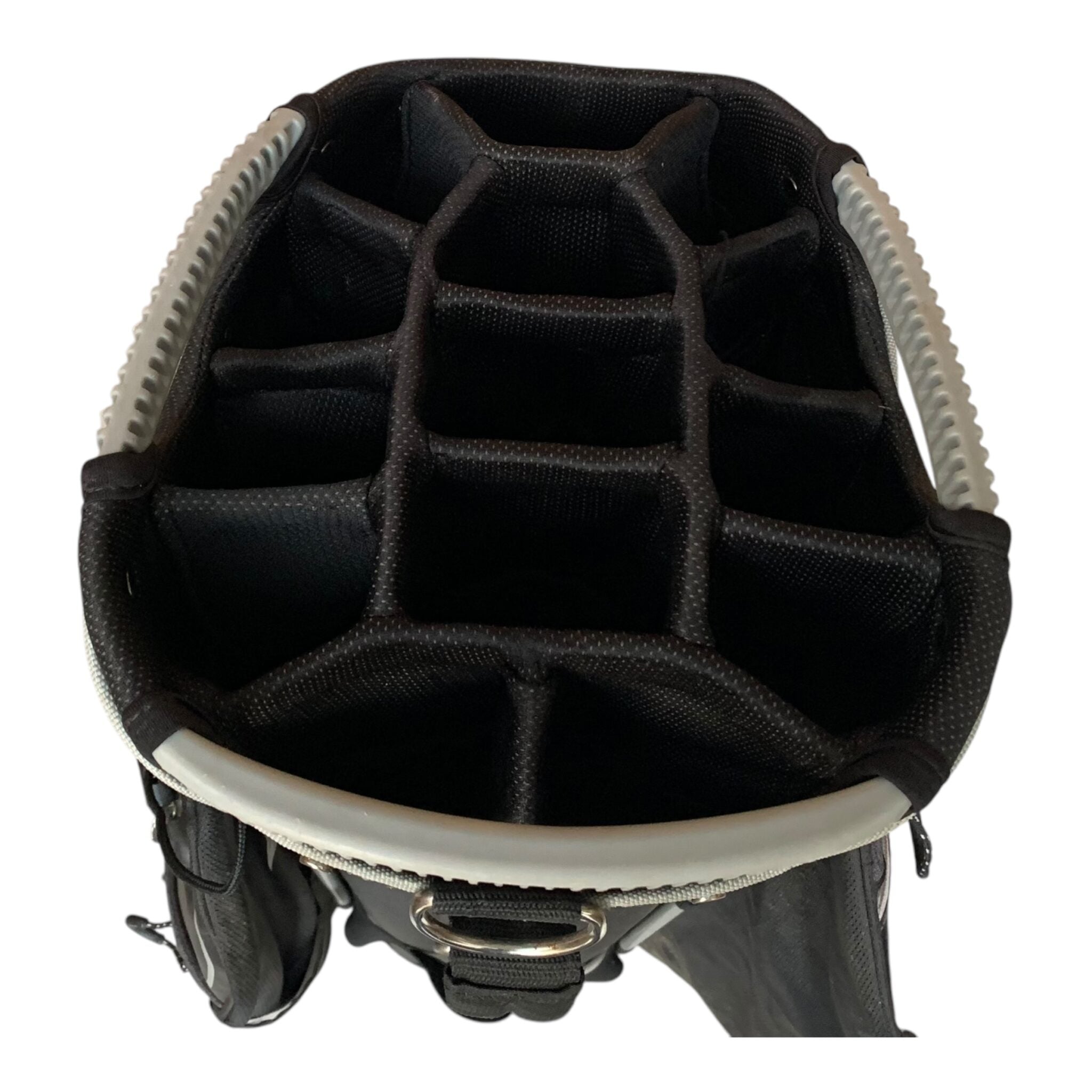 Wilson Staff Nexus Cartbag - Black/Grey / 14-Way / W. Raincover