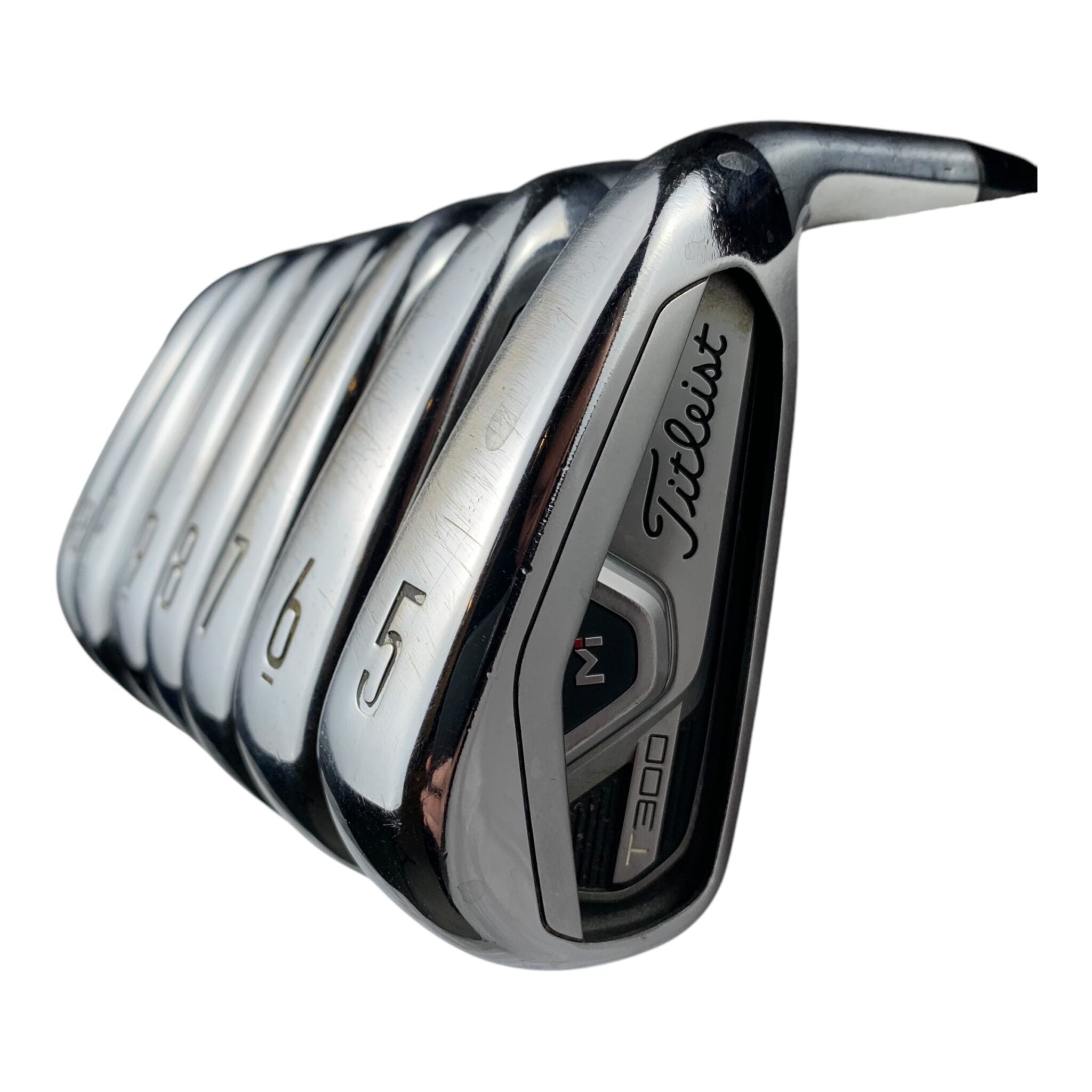 Titleist T300 2021 Jernsæt / Flex Regular / 5-P + 48' / Stål