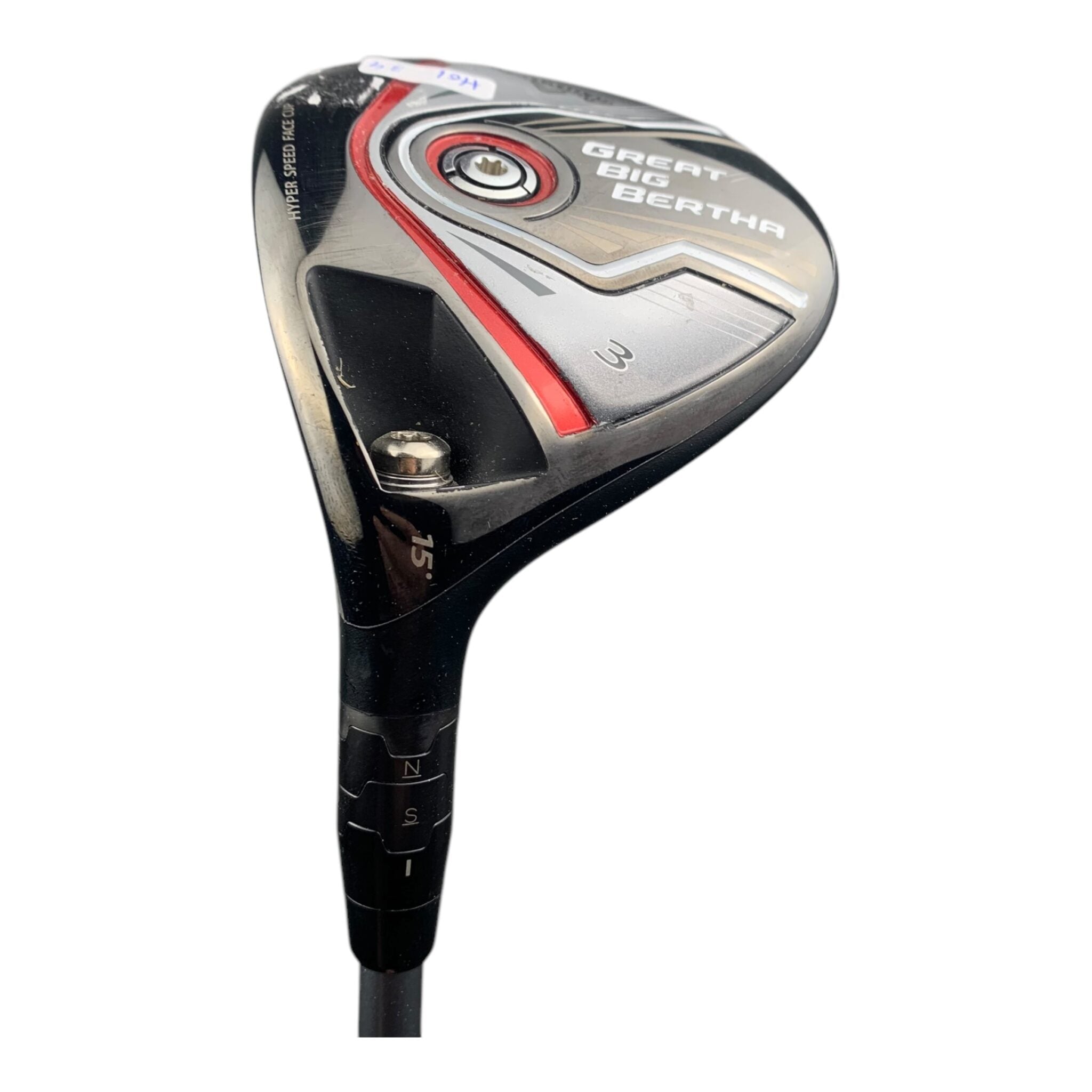 Callaway Great Big Bertha Fairway Wood / Flex Stiff / Grafit / #3/15 - Venstre