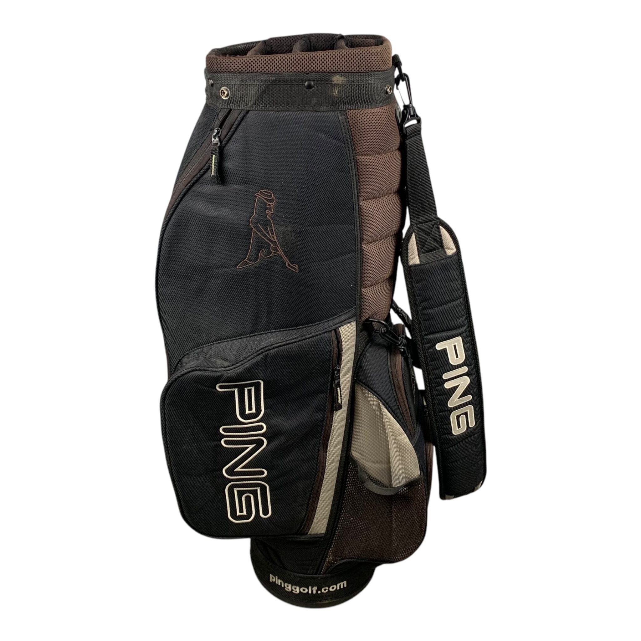 Ping Retro Bag / Brown/Black / 7 Rum