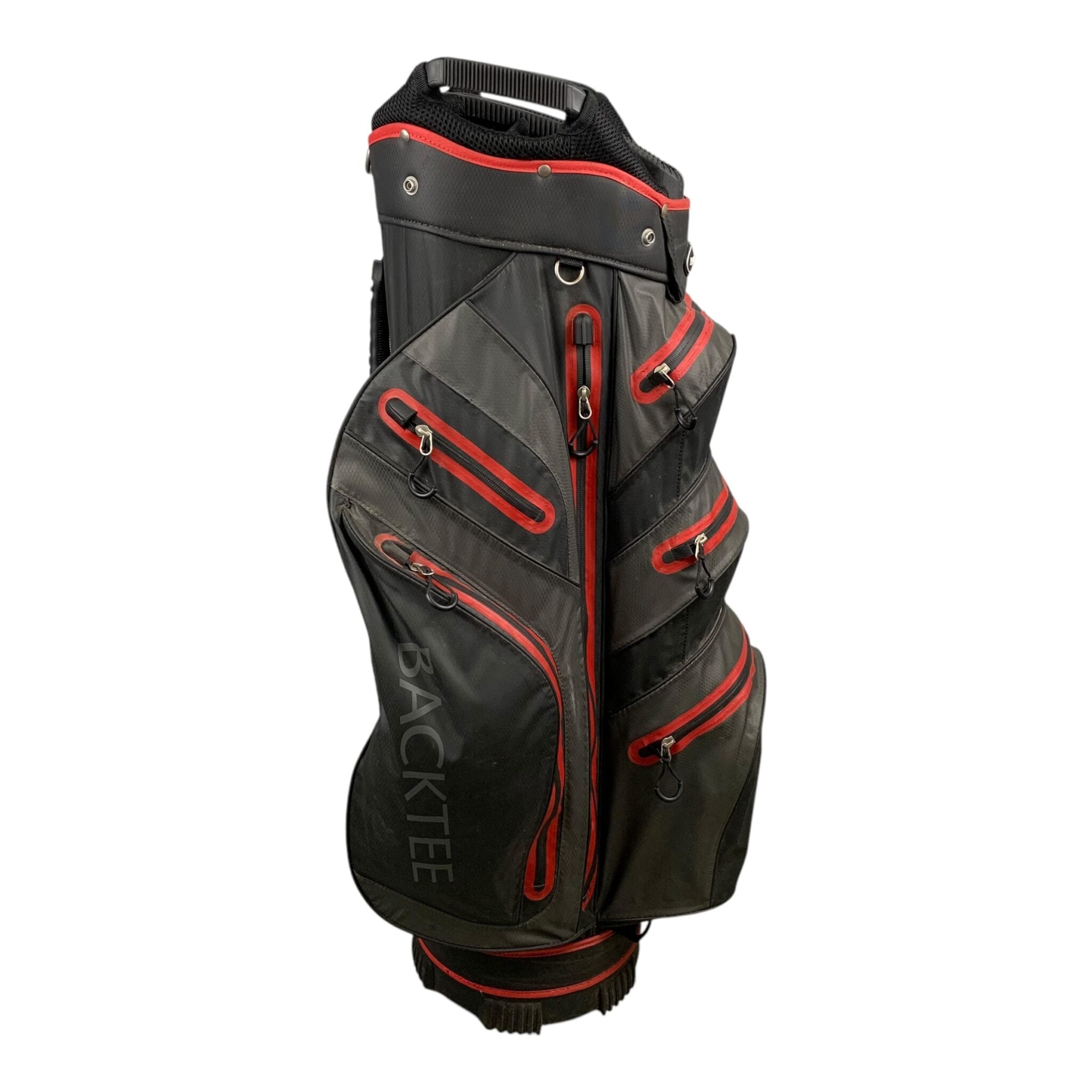 BackTee CartBag / Black/Red / 14 Rum