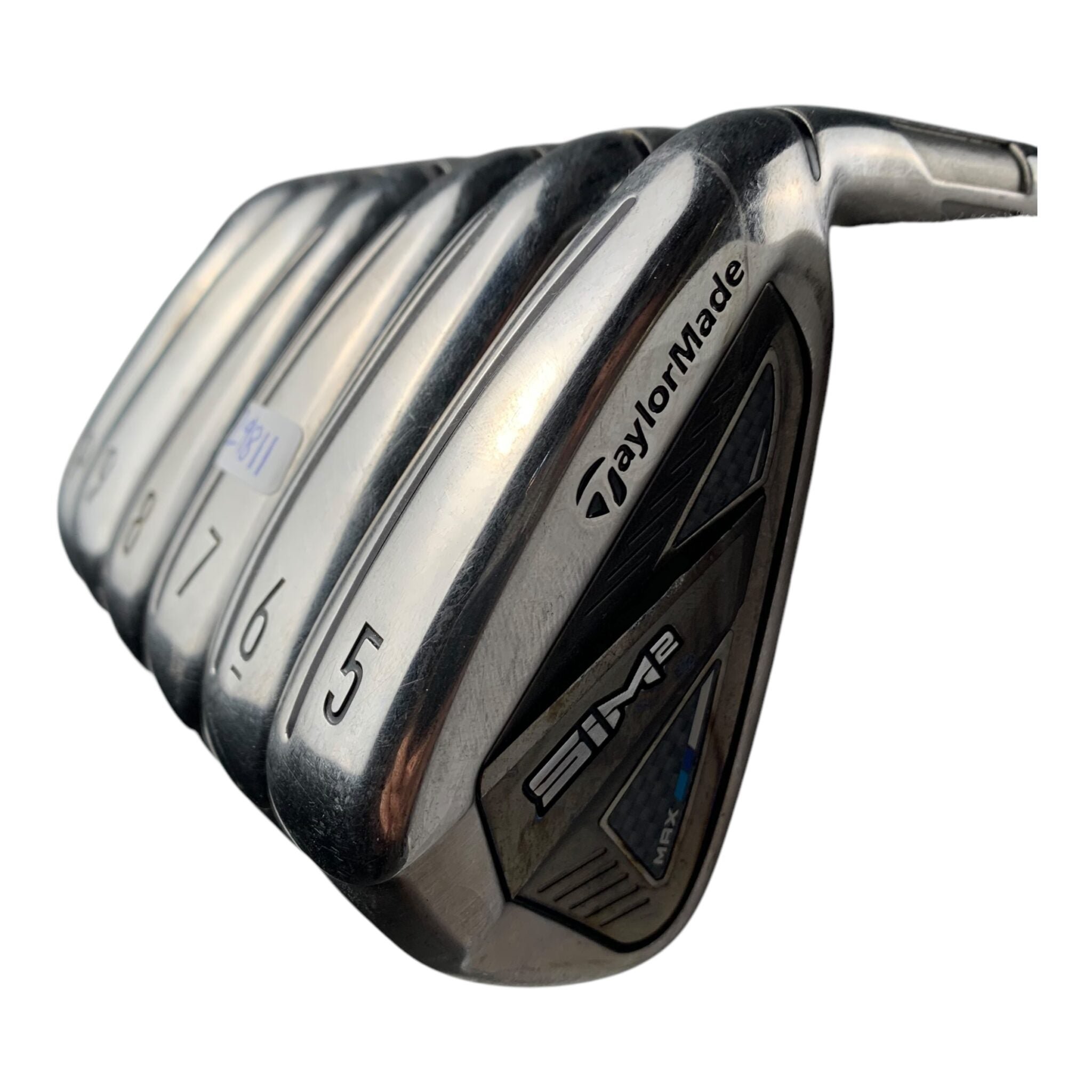 TaylorMade Sim 2 Max Jernsæt / Flex Stiff / 5-PW / Stål