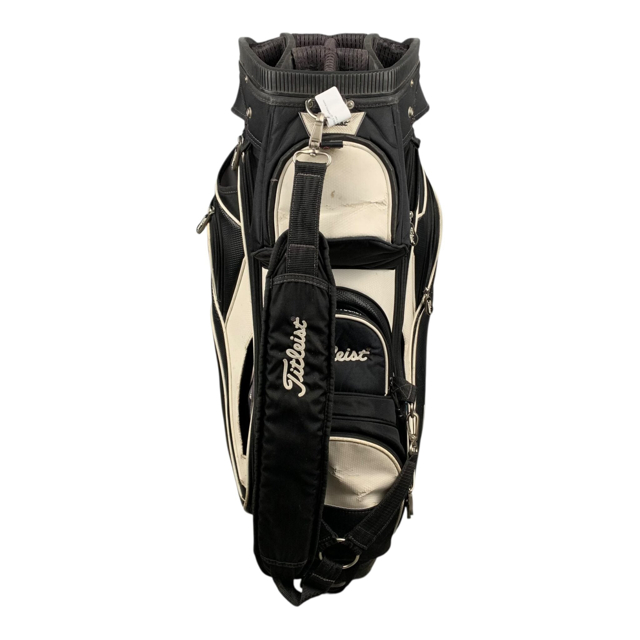 Titleist Cartbag / Black/White / 14 Rum