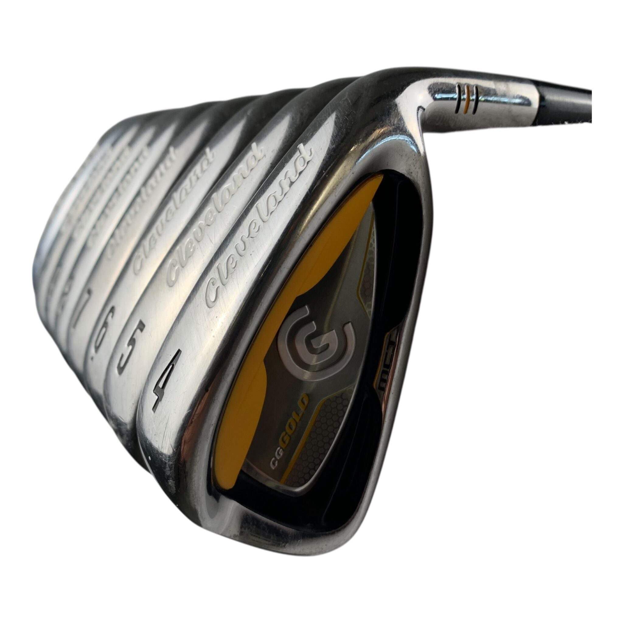 Cleveland CG Gold Jernsæt / Flex Regular / 4-SW / Stål