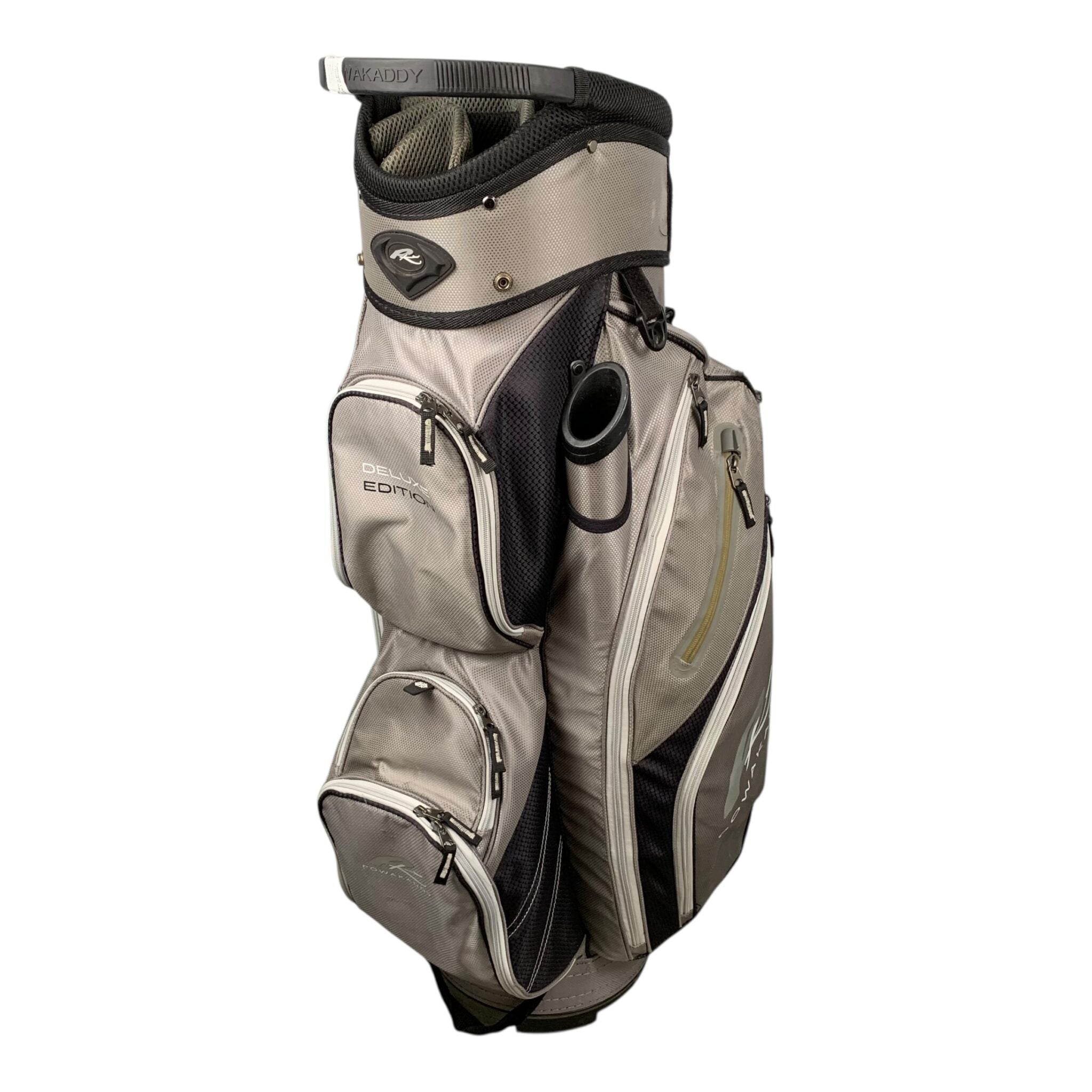 Powakaddy Deluxe Edition Cartbag / Grey / 14 Rum