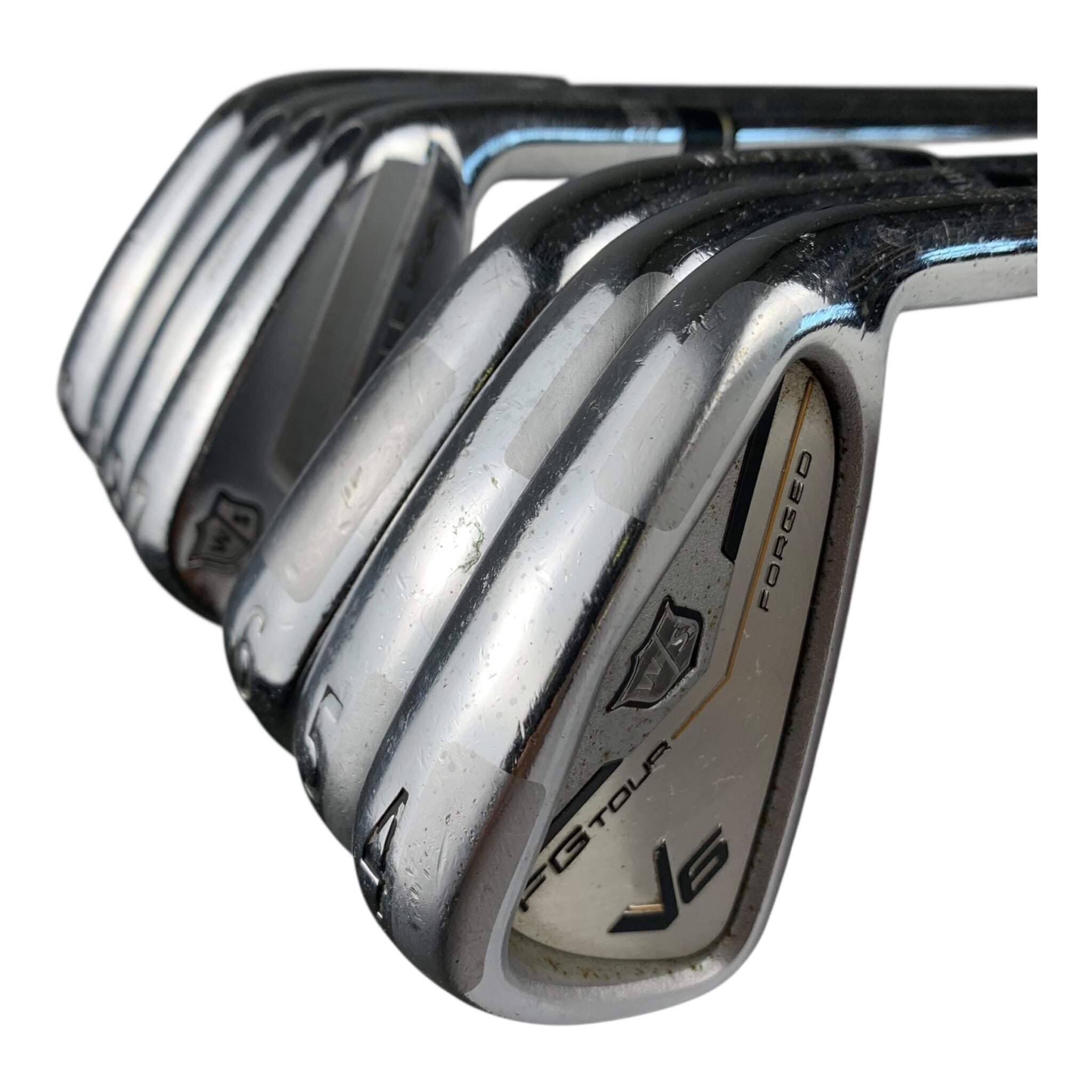 Wilson MB FGtour v6 Jernsæt / Flex Stiff / 4-PW / Stål
