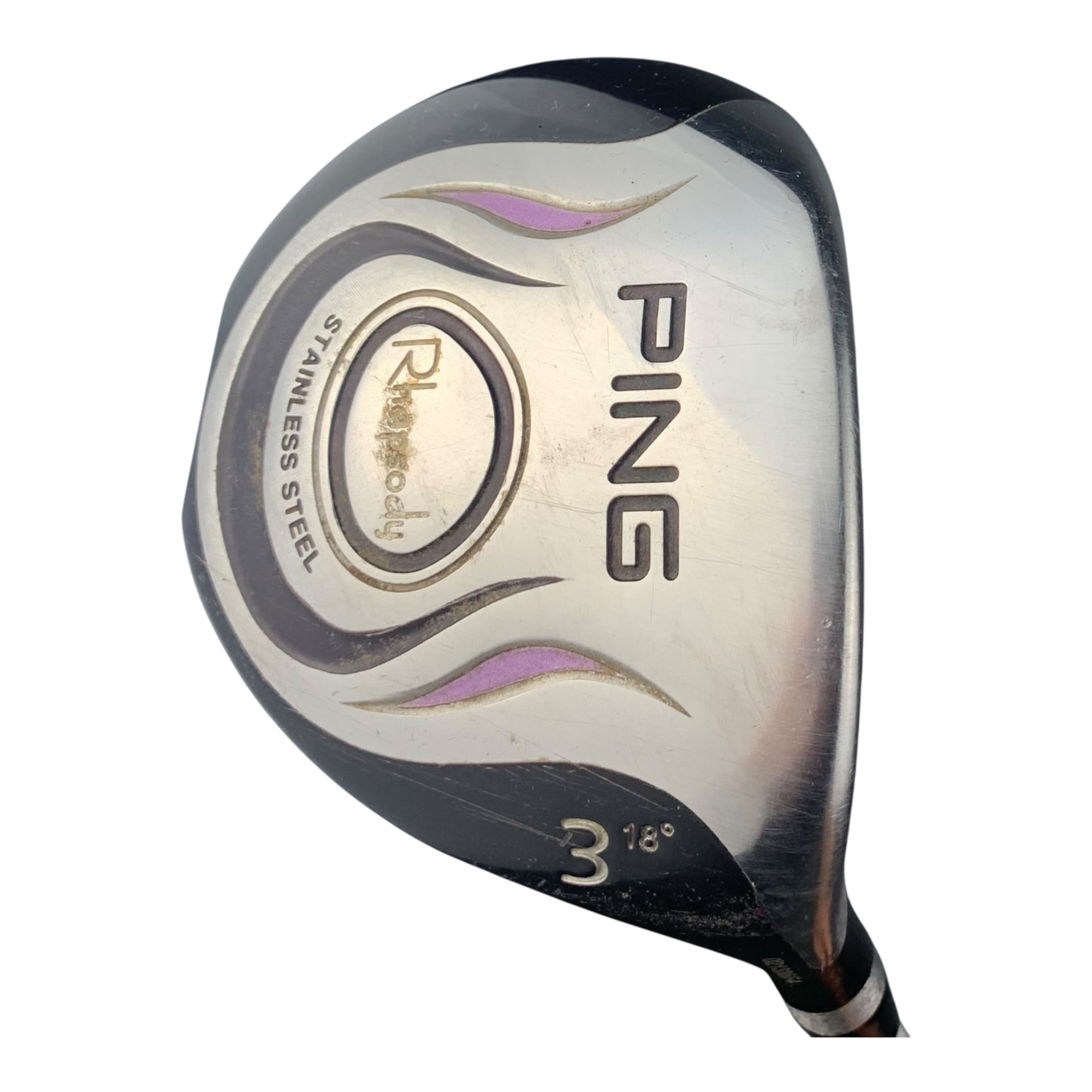 PING Rhapsody Fairway Wood / Flex Ladies / Grafit / #3/18 hovedbillede - brugt golf udstyr i god stand